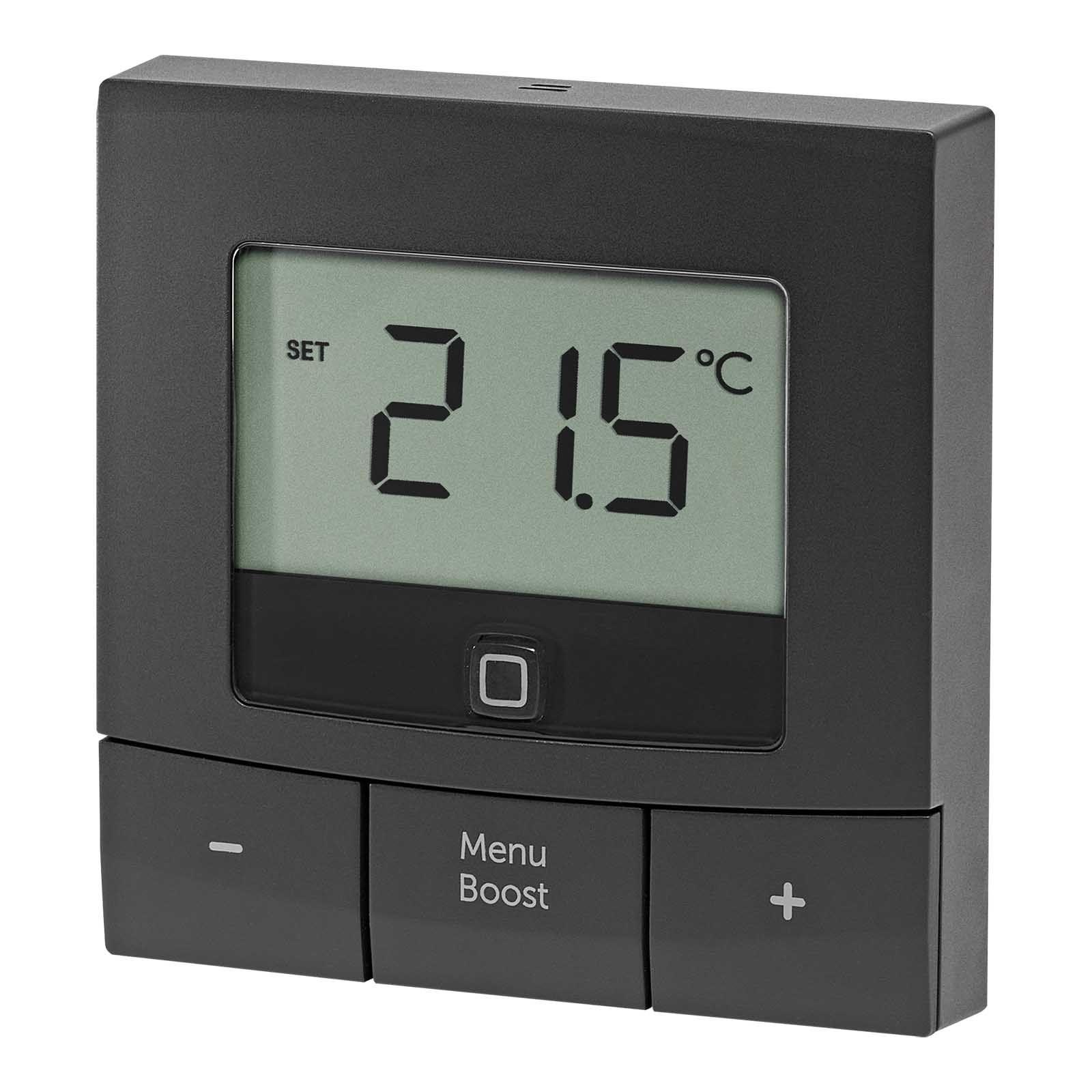 Homematic IP Smart Home Wandthermostat basic HmIP-WTH-B-A anthrazit – Bild 3 von 6