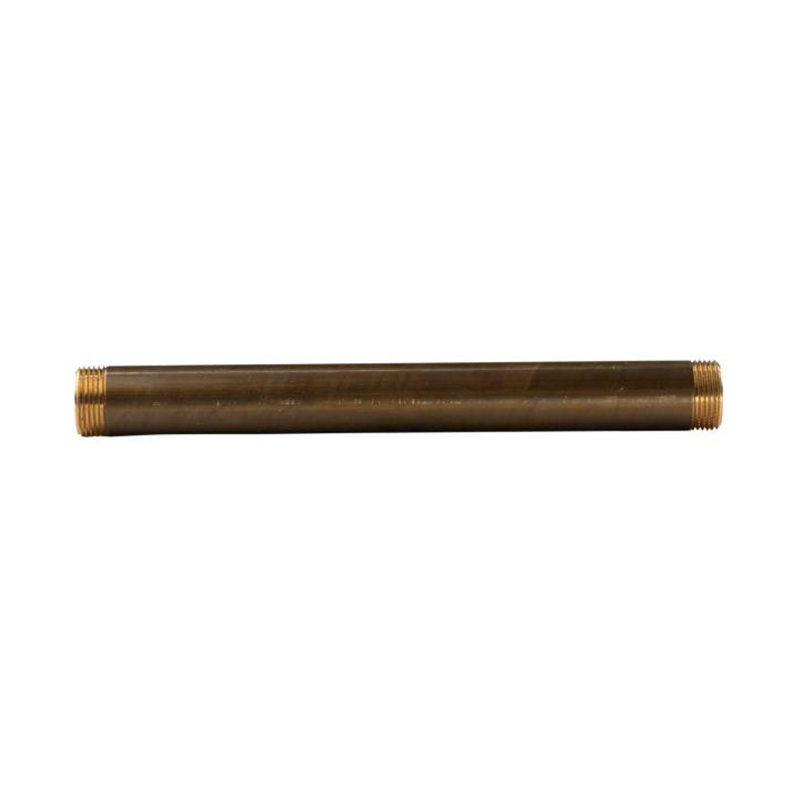 Messing Gewinde-Fitting Distanz Doppelnippel 1"-1" L=300mm, schwere Ausführung – Bild 2 von 2