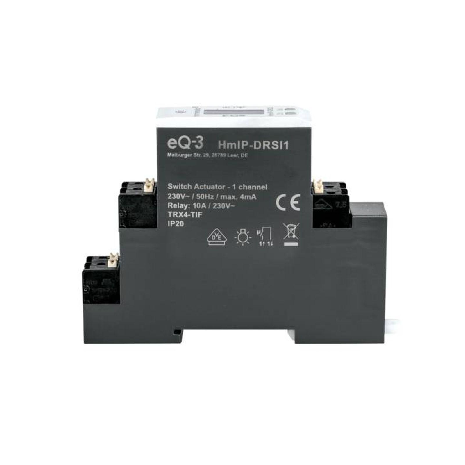 Homematic IP Smart Home Funk-Schaltaktor für Hutschienenmontage, HmIP-DRSI1, 1-fach – Bild 7 von 7