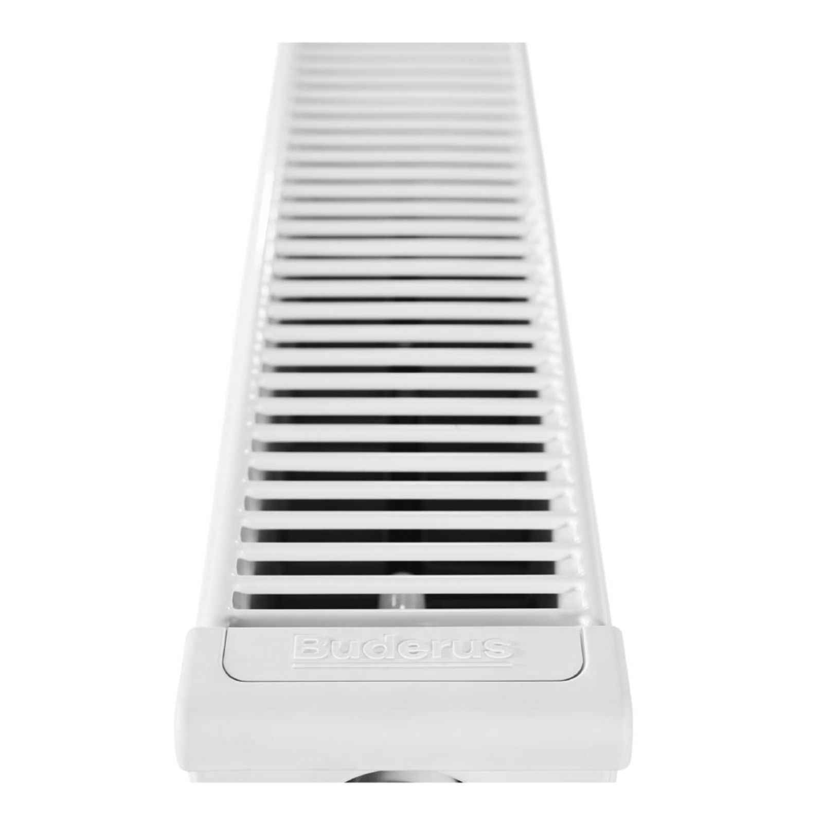 Flachheizkörper Buderus Logatrend, C-profiliert, Typ 22 mit Wandbefestigung FMS 600 mm x 500 mm (B-Ware)
