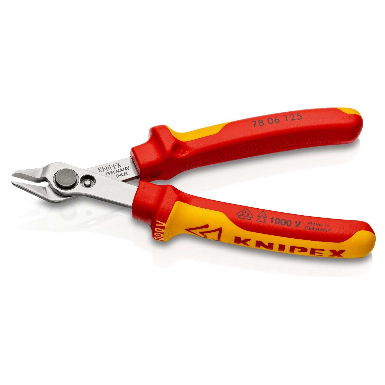 KNIPEX Electronic Super Knips® VDE-geprüfte Präzisionszange 125 mm – Bild 3 von 11