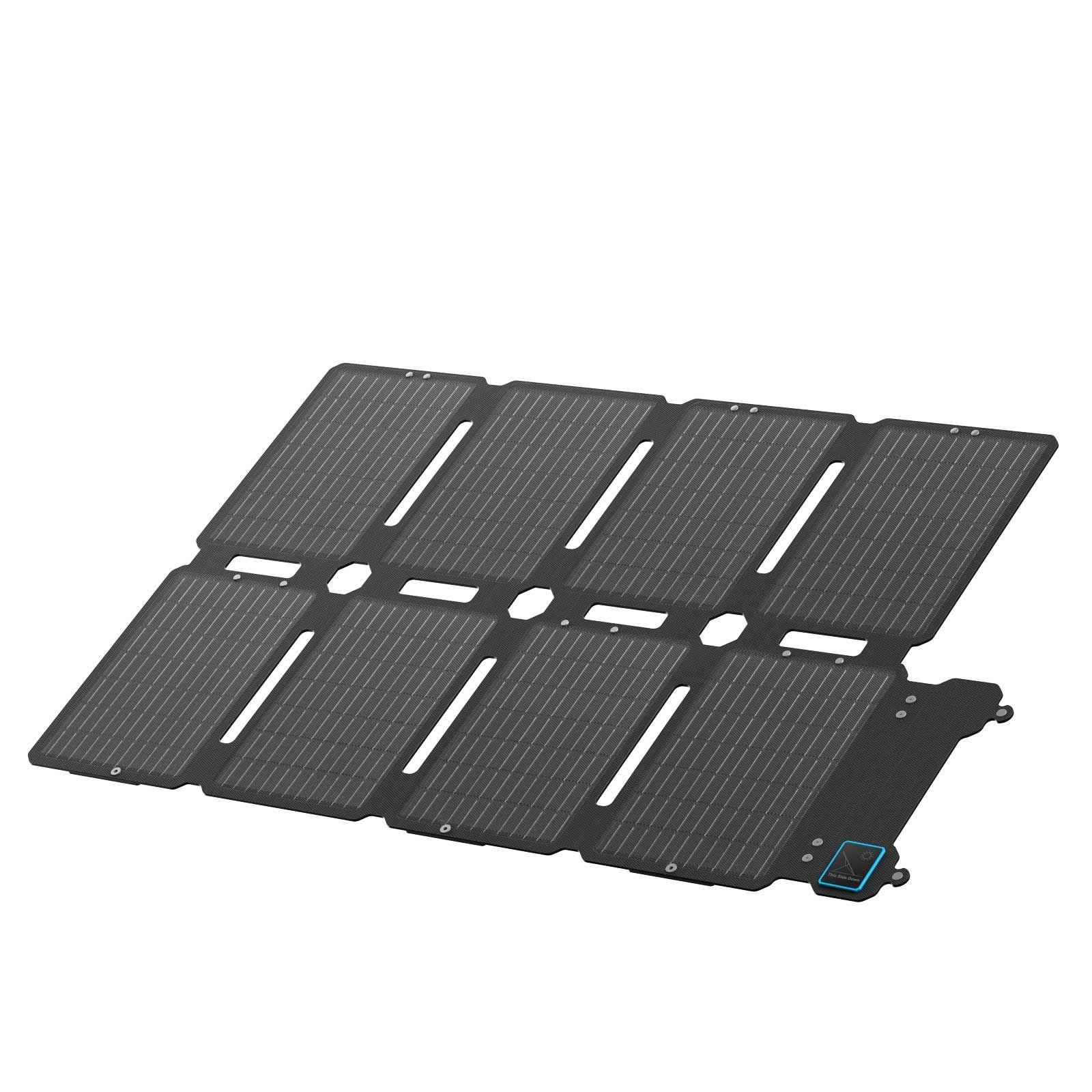 Anker SOLIX C300X + PS100X Set – Tragbare Powerstation mit 100W Solarpanel