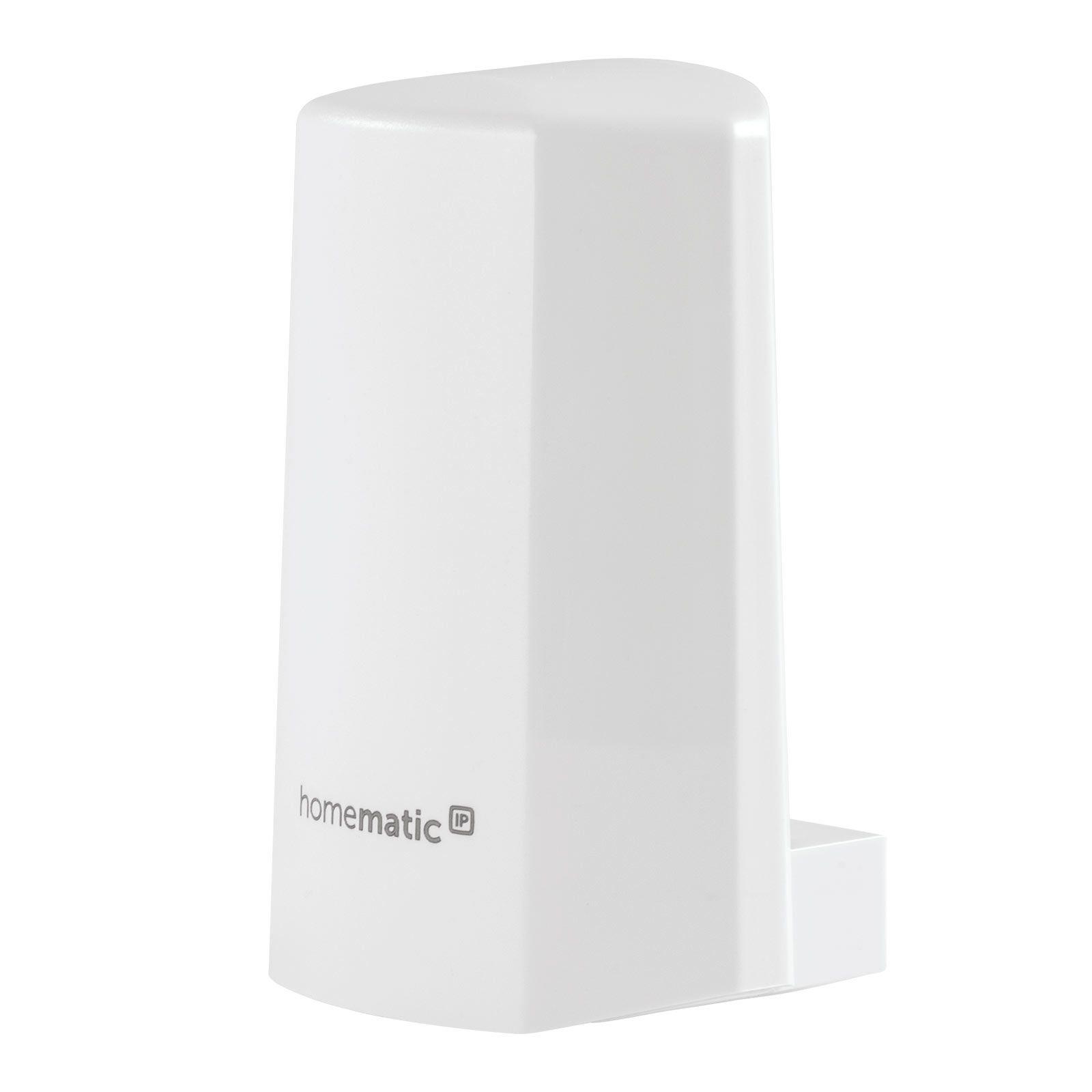 Homematic IP Smart Home Temperatur- und Luftfeuchtigkeitssensor HmIP-STHO - außen, weiß