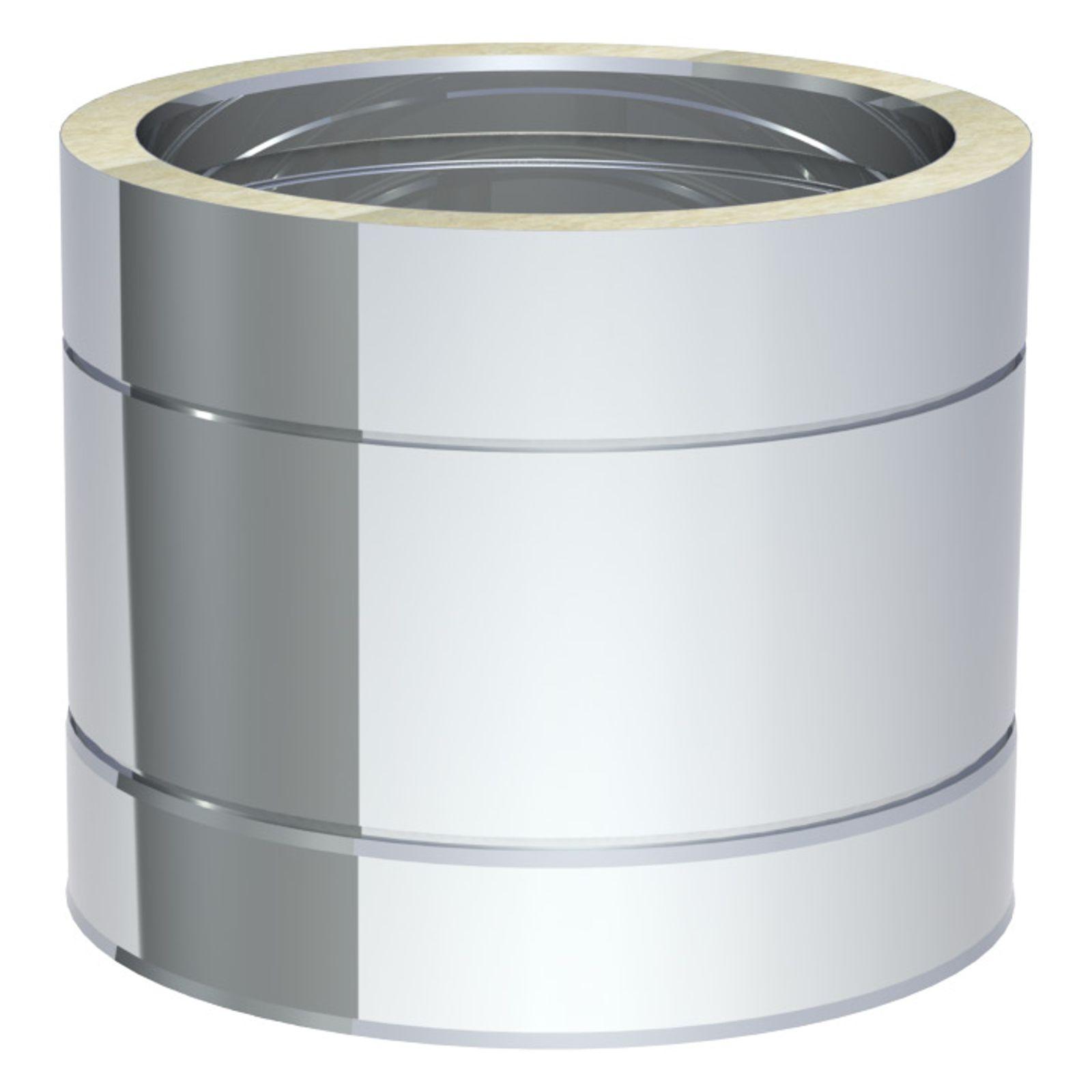Jeremias DW-ECO 2.0 Längenelement 250 mm Edelstahl Ø 180 mm