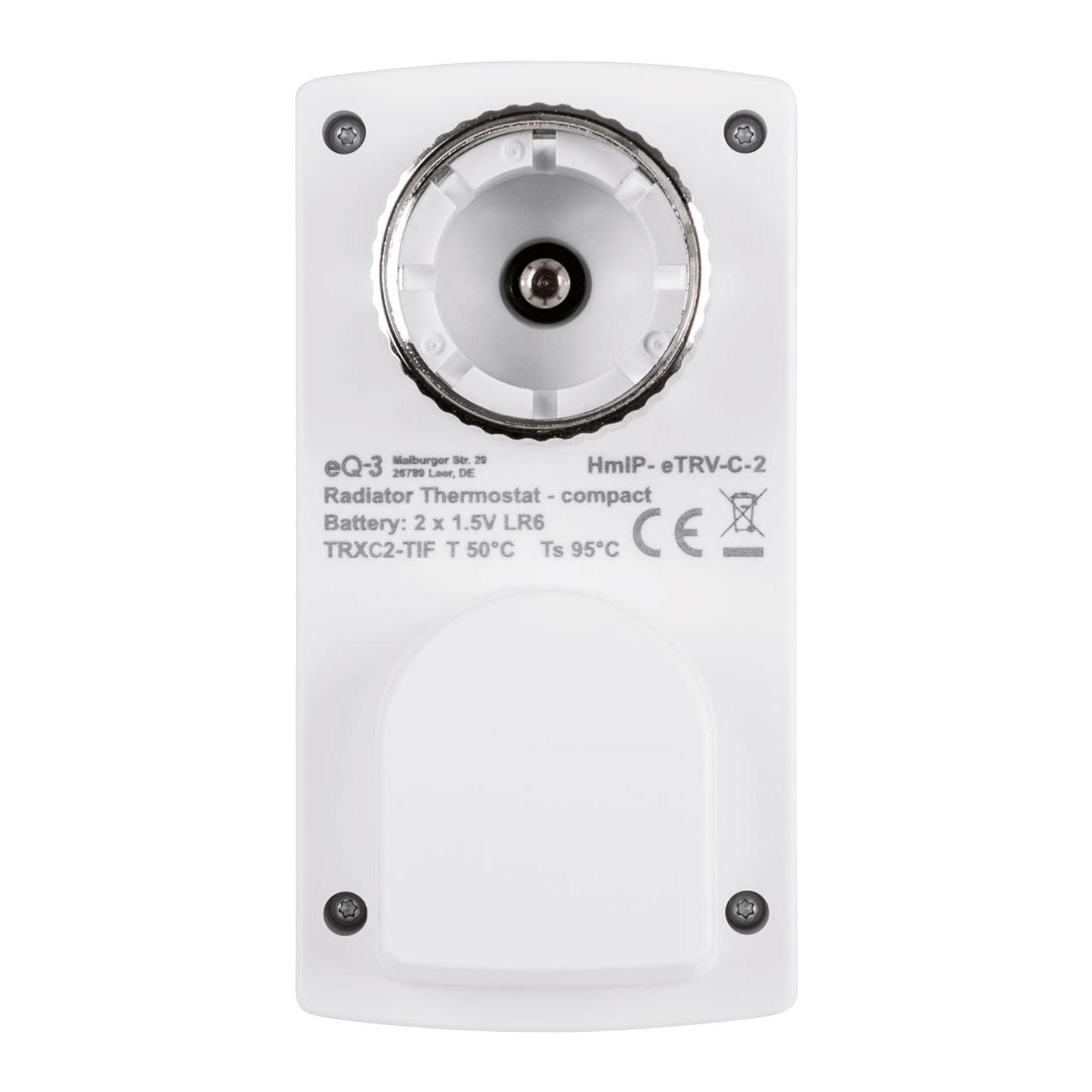 Homematic IP Smart Home Heizkörperthermostat kompakt-2 HmIP-eTRV-C-2 – Bild 7 von 15