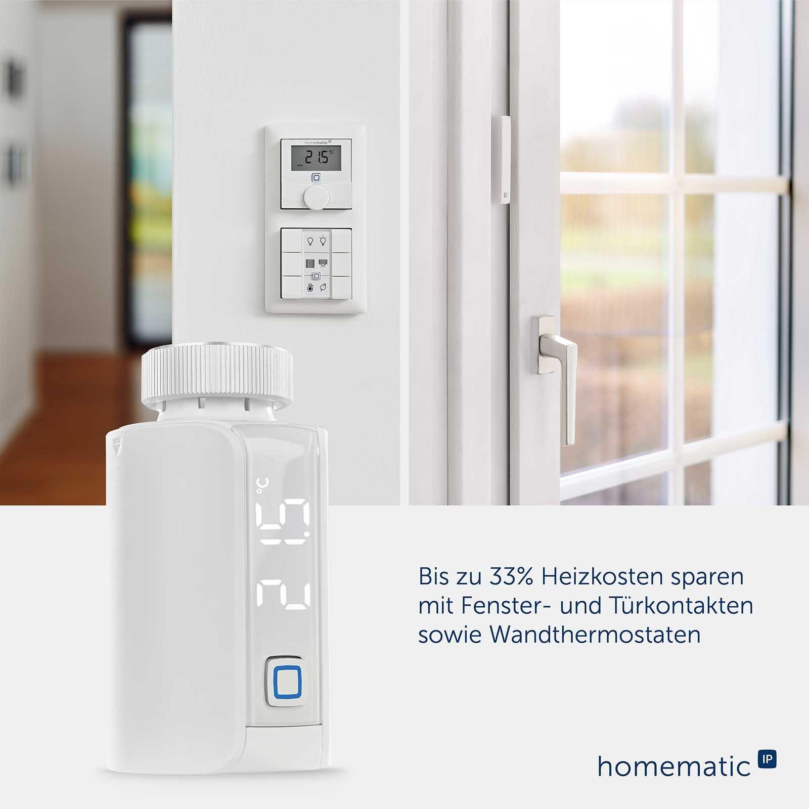 Homematic IP Smart Home Heizkörperthermostat Evo HmIP-eTRV-E – Bild 6 von 6