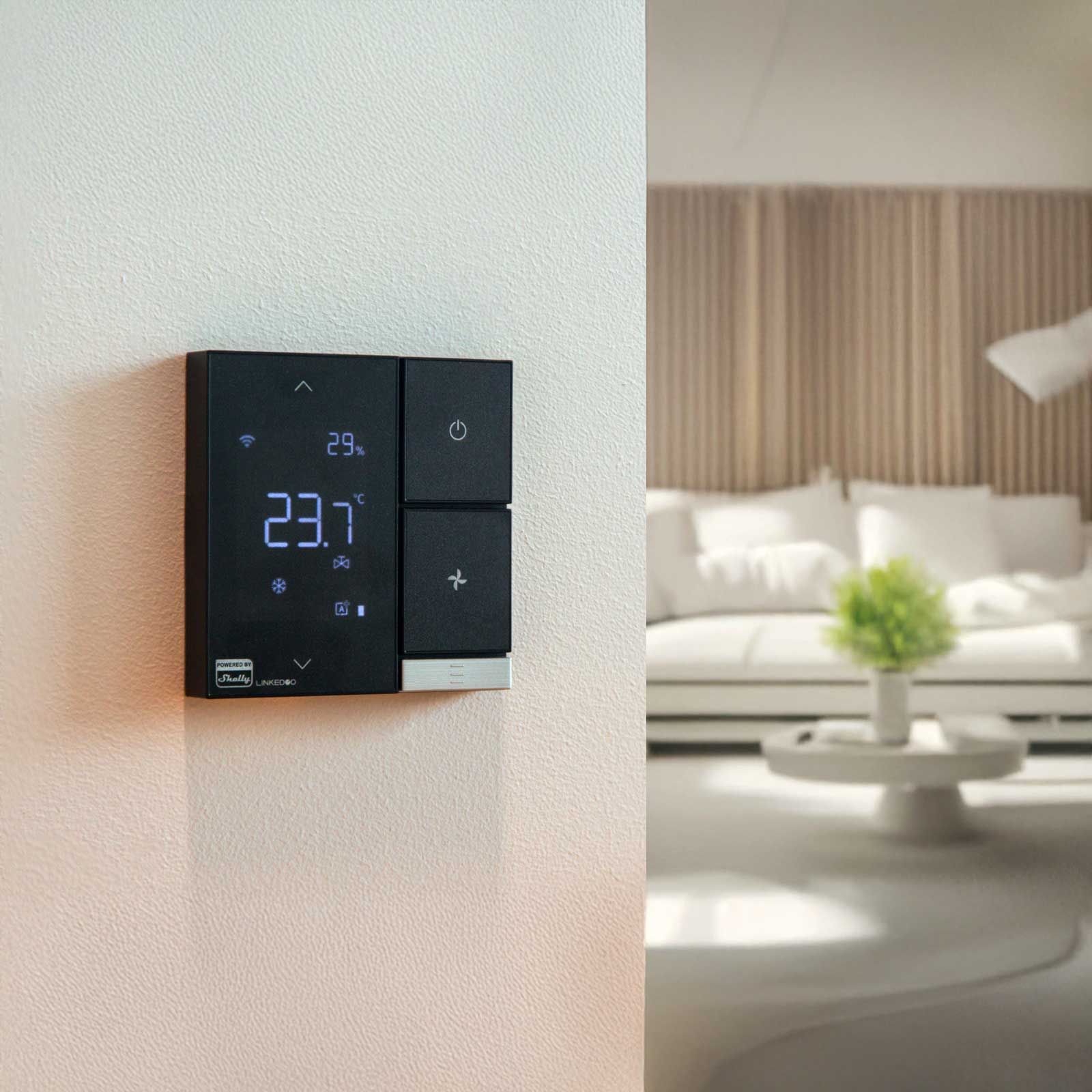 Shelly PbS LinkedGo smartes HVAC-Thermostat WLAN BT ST802-B – Bild 9 von 10