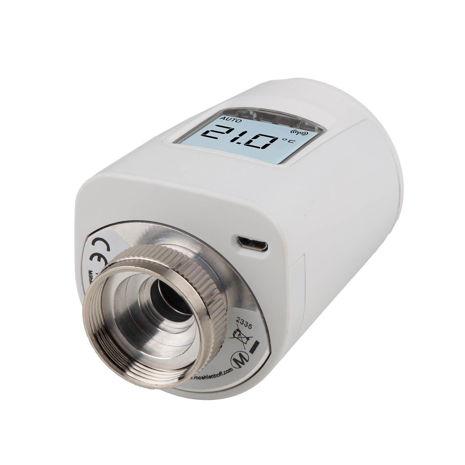 Smart Home Heizkörperthermostat eTRV Energieautark Bluetooth - ERVH 79001-30N – Bild 2 von 3