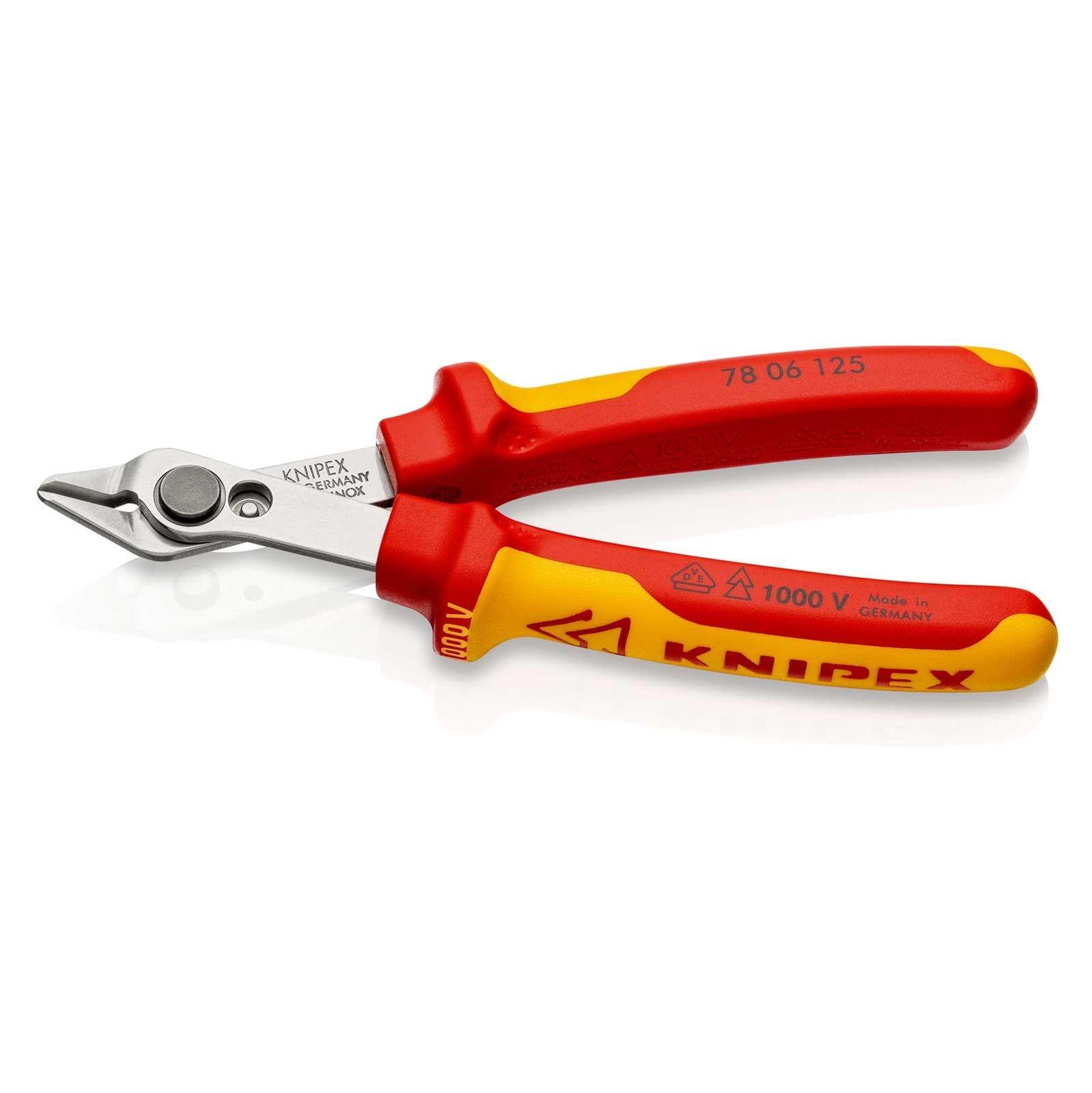 KNIPEX Electronic Super Knips® VDE-geprüfte Präzisionszange 125 mm – Bild 2 von 11