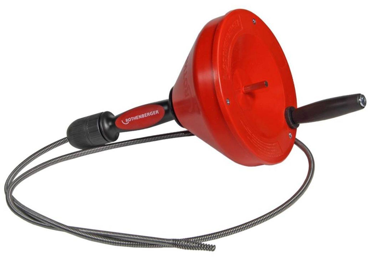 Rothenberger Rohrreinigungsgerät ROSPI 8 H+E PLUS, Hand- / Elektrobetrieb – Bild 6 von 9