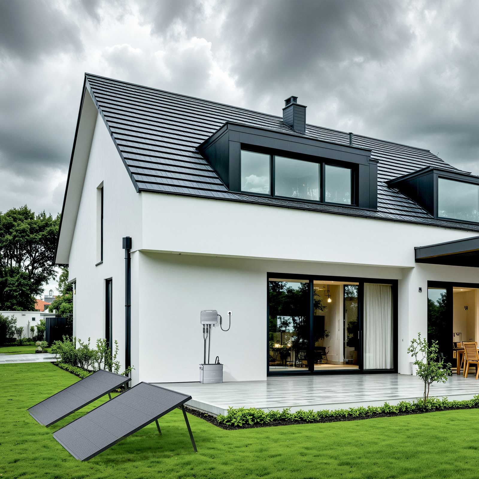 Zendure SolarFlow 800 Hybrid-Mikrowechselrichter 800 W + Zendure AB2000X Batterie 1,92 kWh