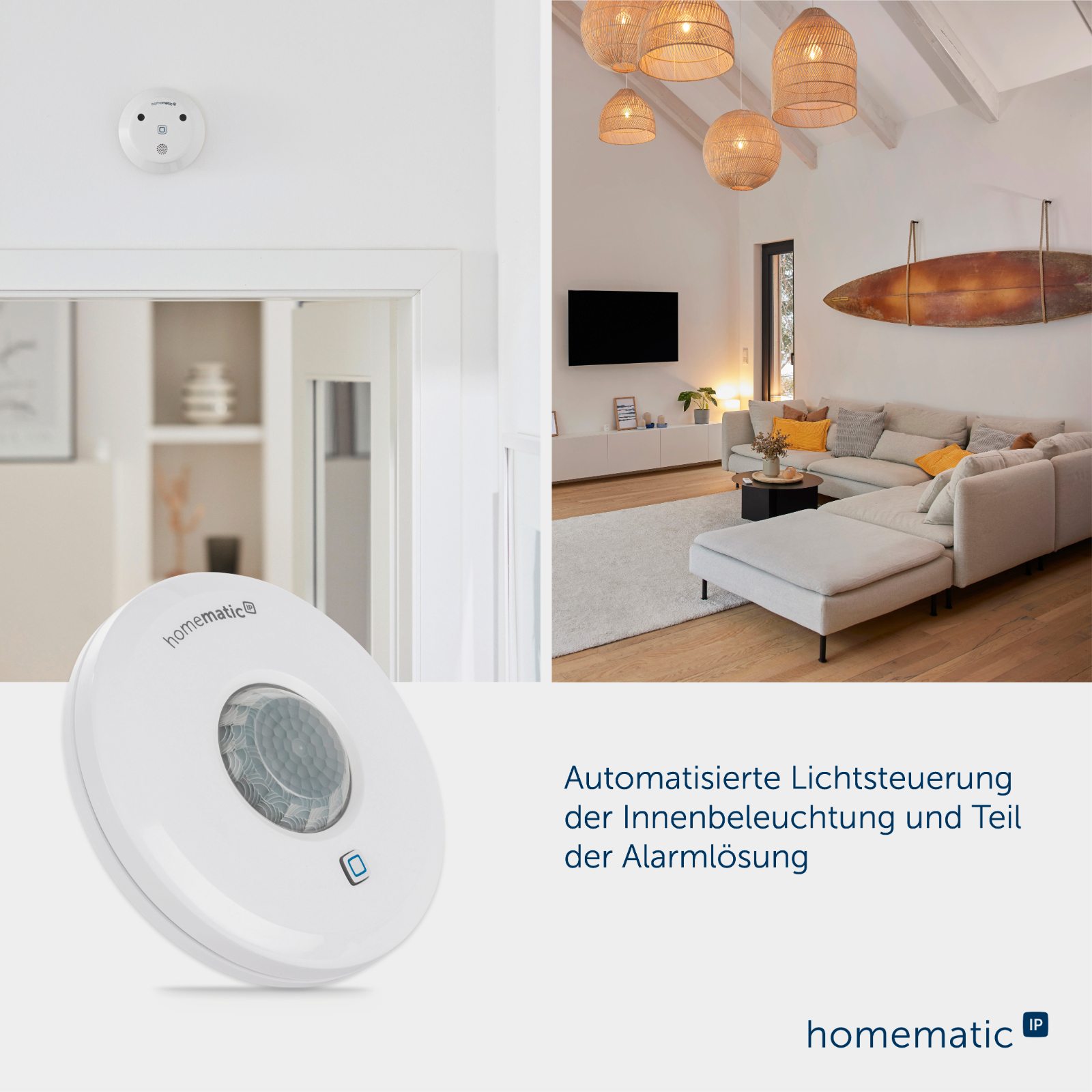 Homematic IP Smart Home Präsenzmelder HmIP-SPI - innen – Bild 12 von 12