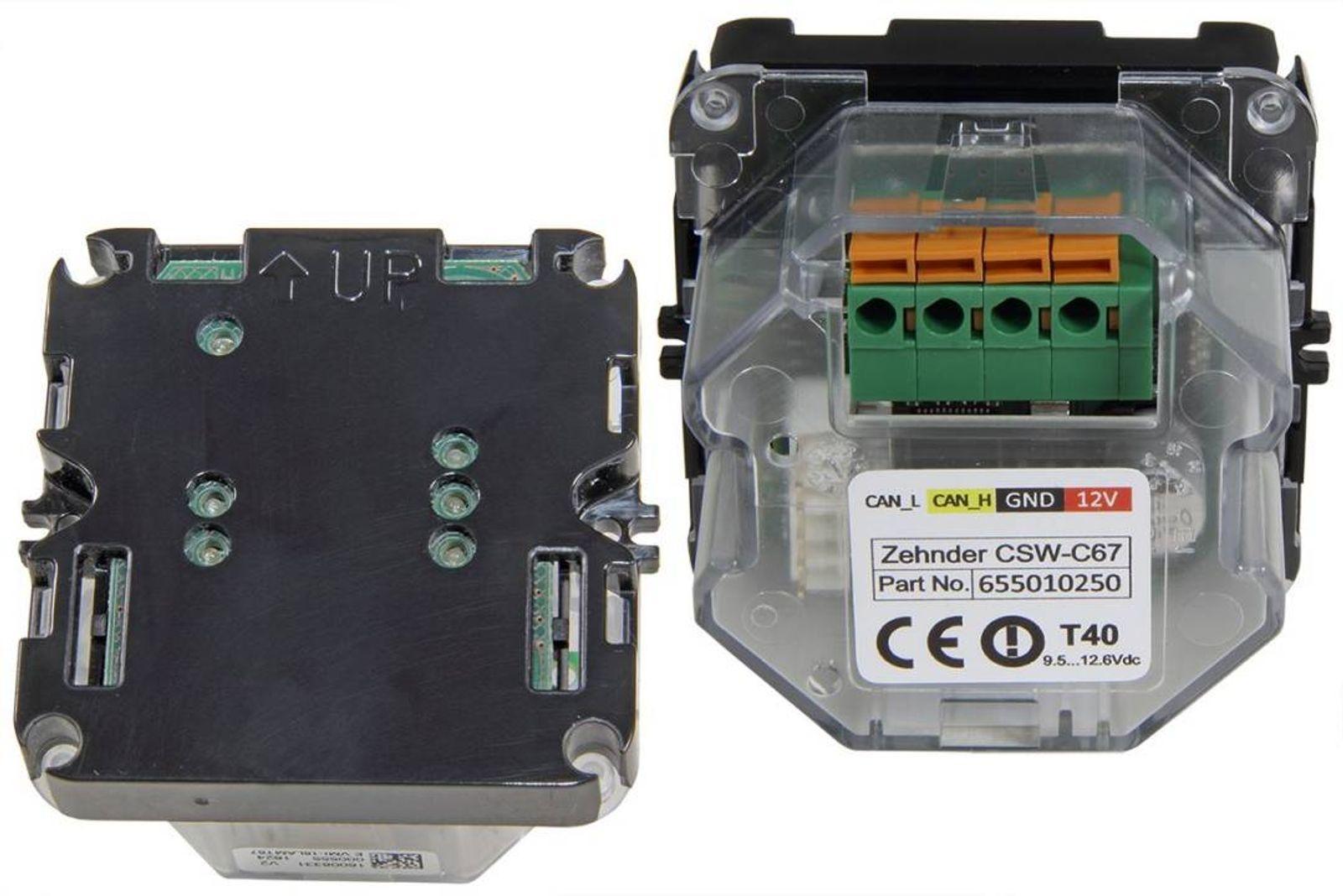 Zehnder Bedieneinheit ComfoSwitch C55 für Lüftungsgeräte Q350/450/600 – Bild 3 von 3