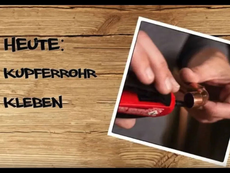 #04: Kupferrohr kleben (statt löten)