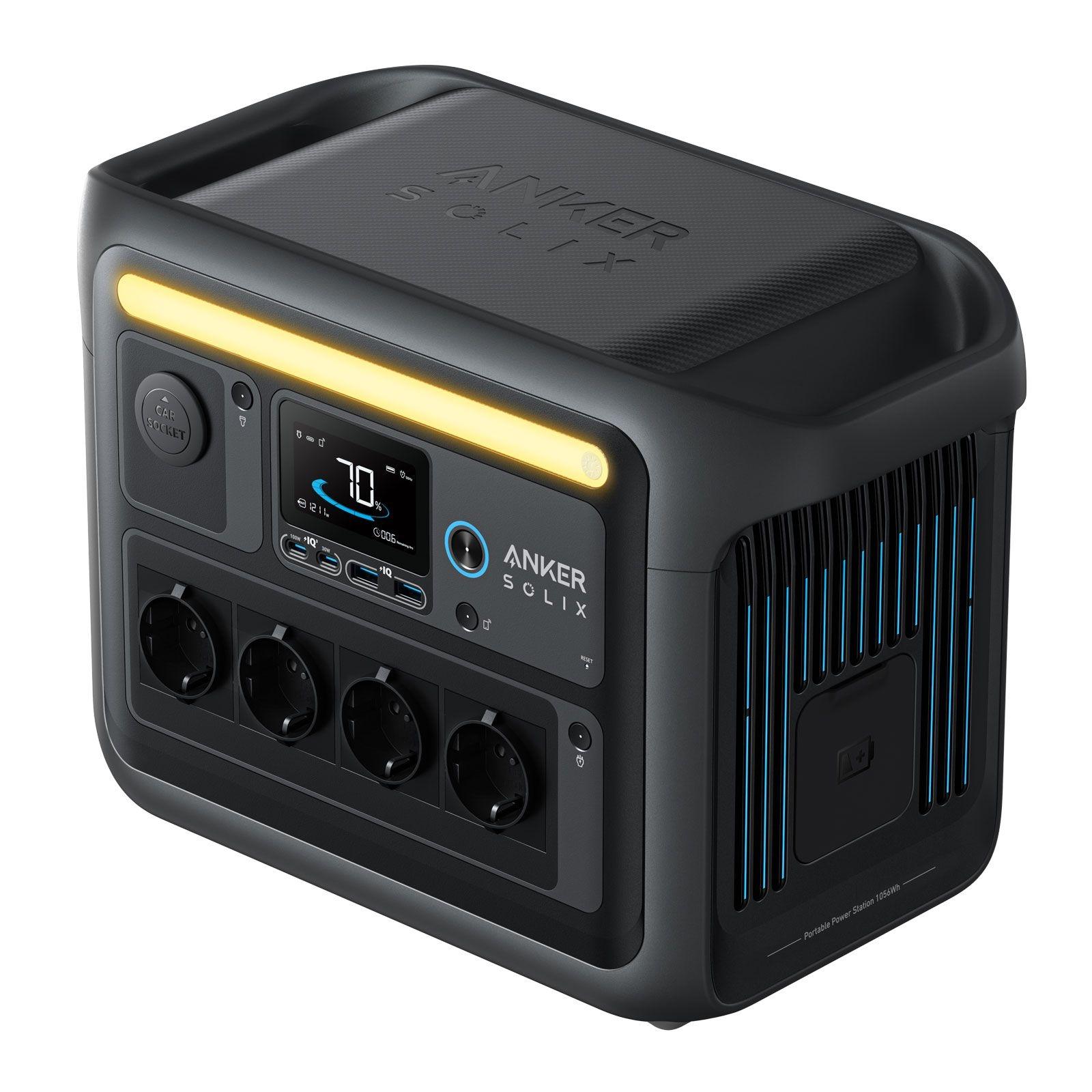 Anker SOLIX C1000X Tragbare Powerstation - 1056 Wh | 1800 W – Bild 2 von 17
