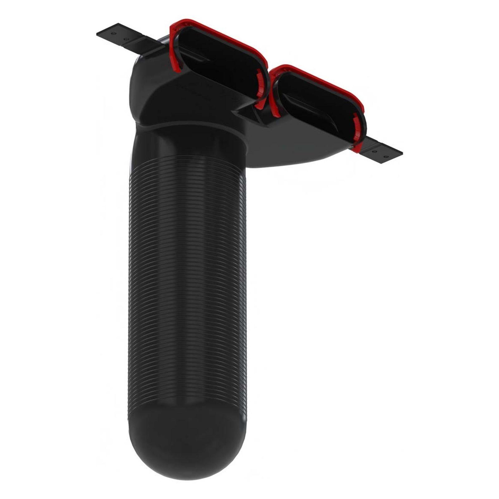 Zehnder Luftdurchlassgehäuse ComfoCase CLRF, H=395 mm 2x ComfoTube flat 51, DN125 mit RapidLock-Verbinder