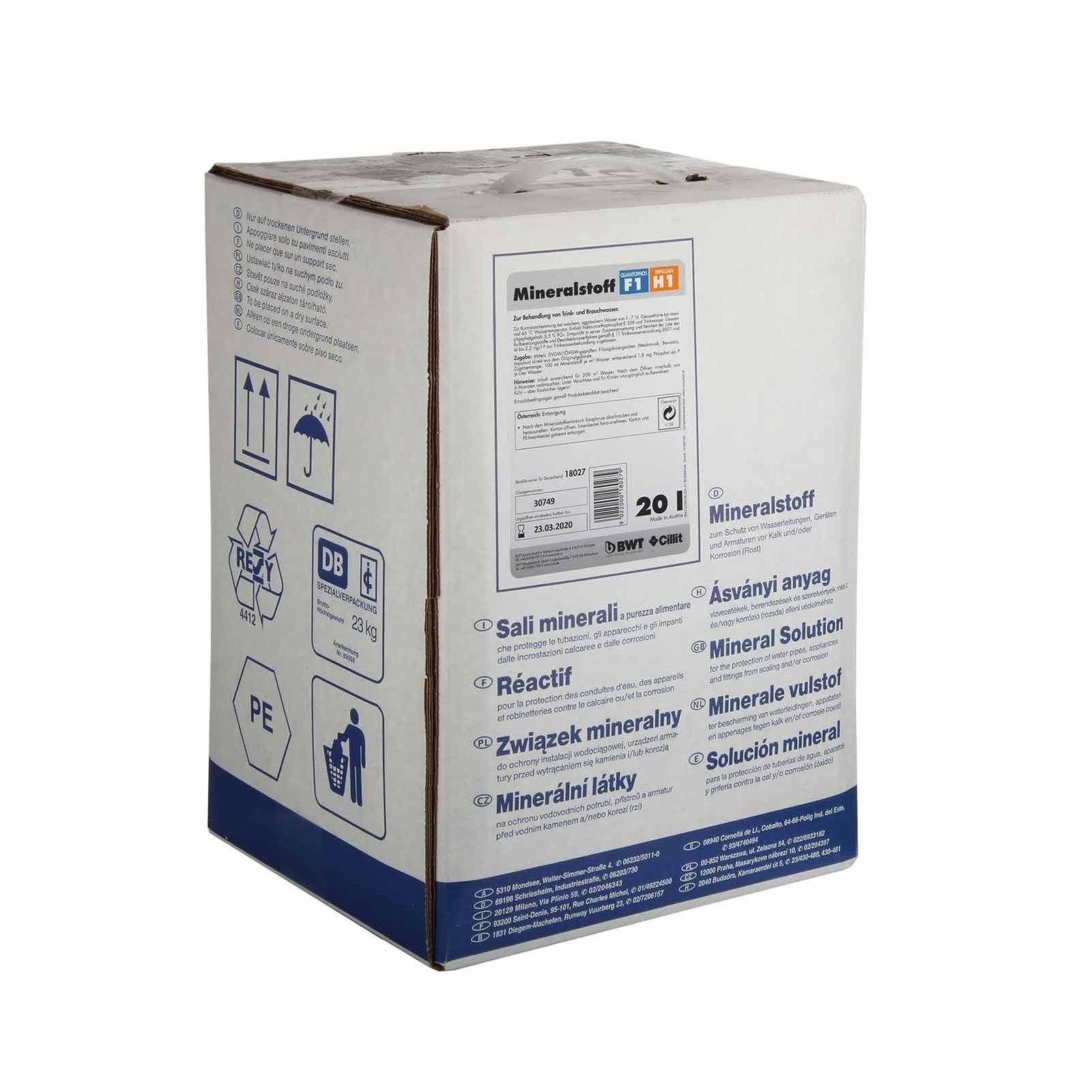 BWT Mineralstoff-Dosierlösung Quantophos F1/H1 20 l