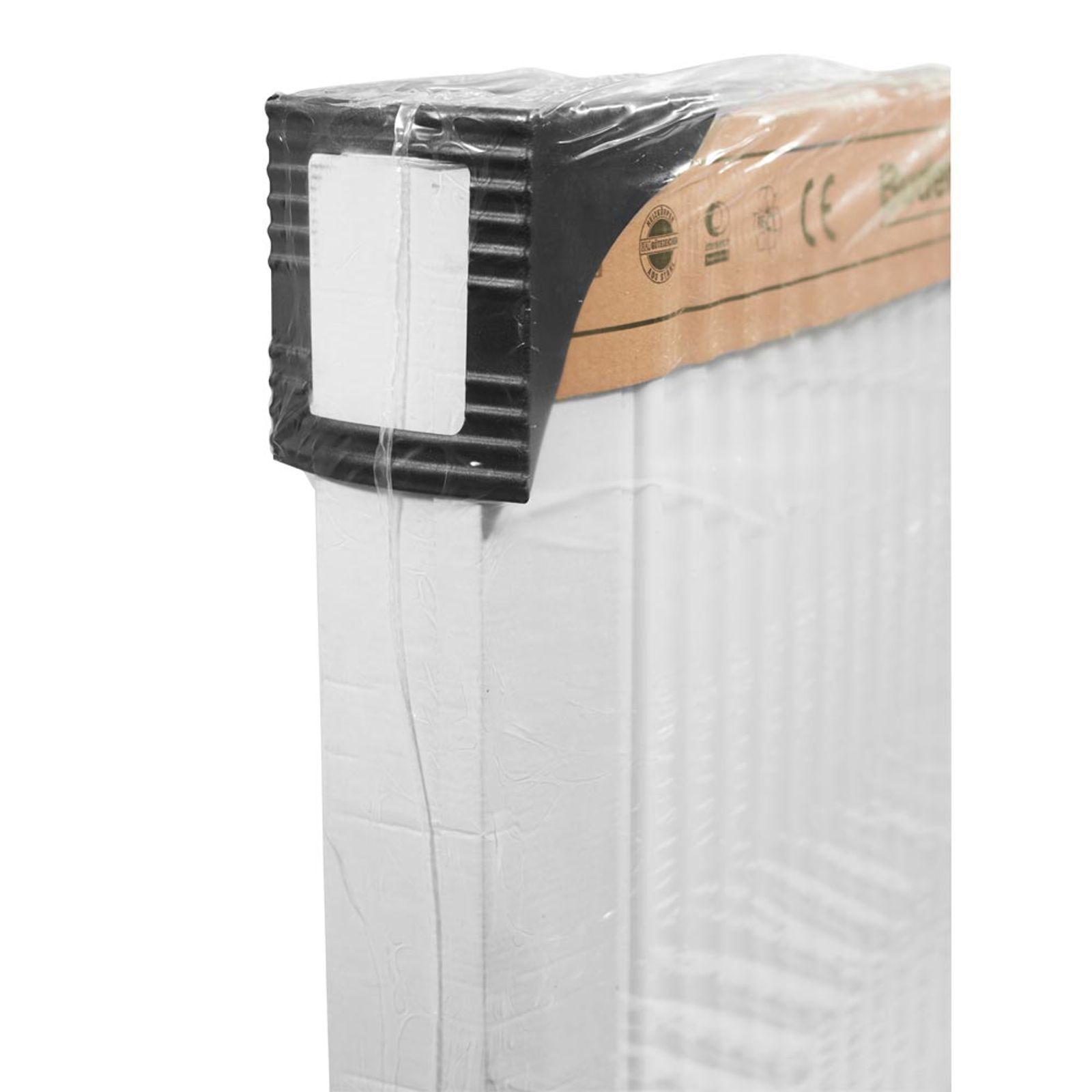 Flachheizkörper Buderus Logatrend, C-profiliert, Typ 22 mit Wandbefestigung FMS 600 mm x 500 mm (B-Ware)