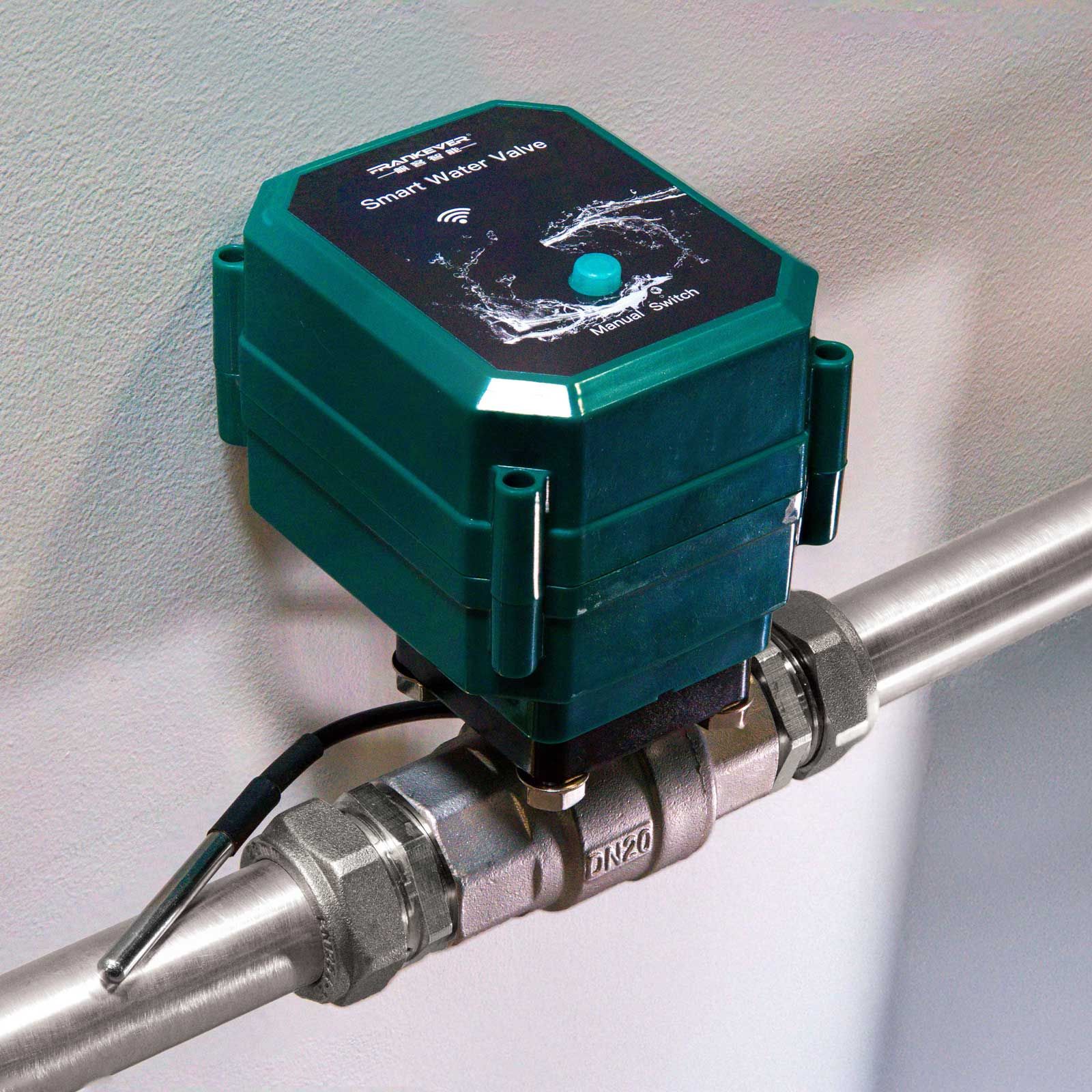 Shelly Smart Wasserschutz-Set - FrankEver Wasserventil DN15 + Flood Gen4 Wassersensor – Bild 5 von 10