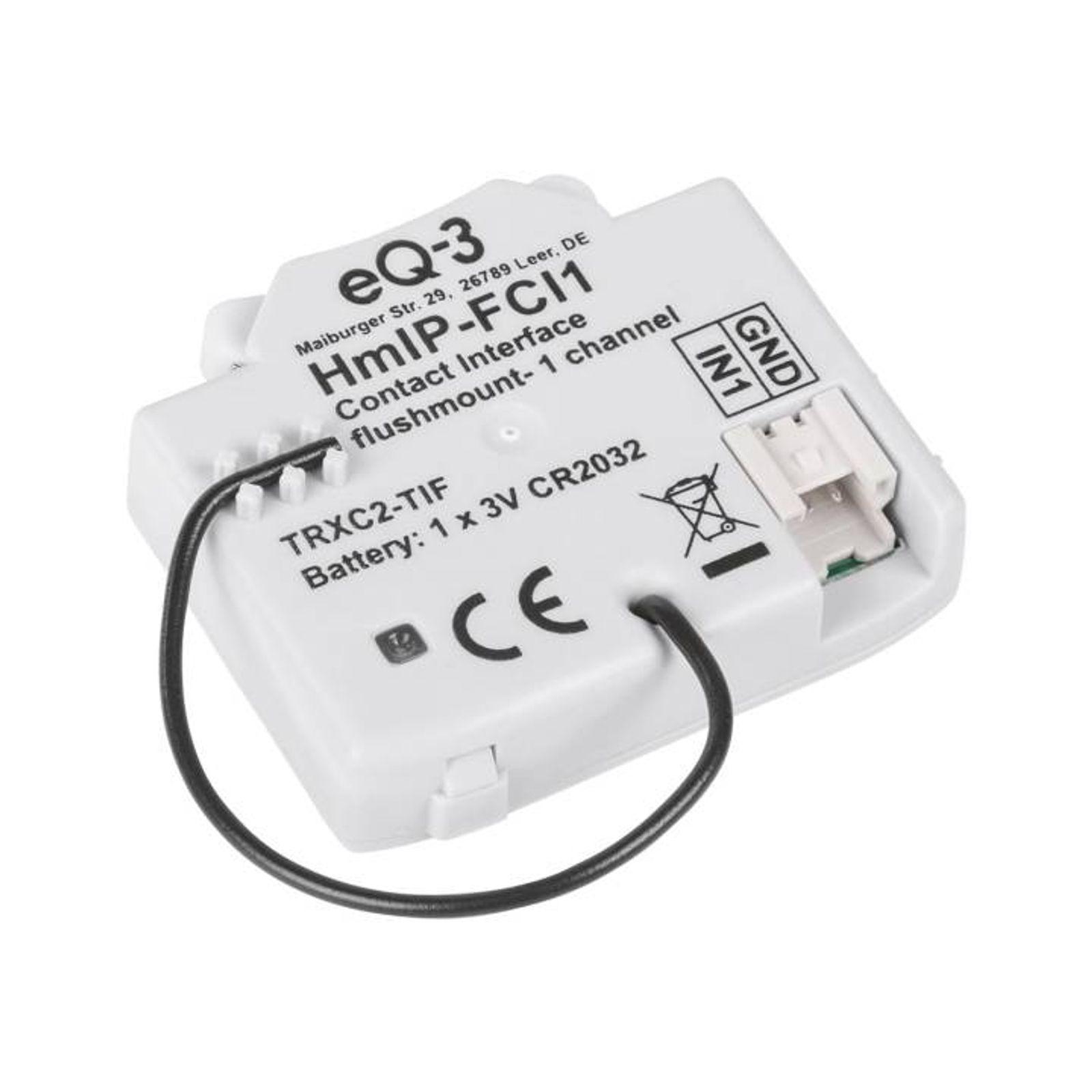 Homematic IP Smart Home Kontakt-Schnittstelle Unterputz - 1-fach HmIP-FCI1