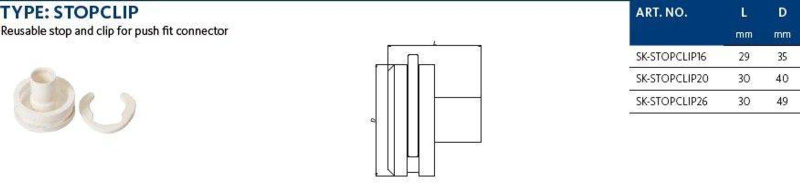 Aluverbund Steckfitting Henco Vision Sicherheitsstopfen Steckanschluss 16 x 2 – Bild 2 von 2