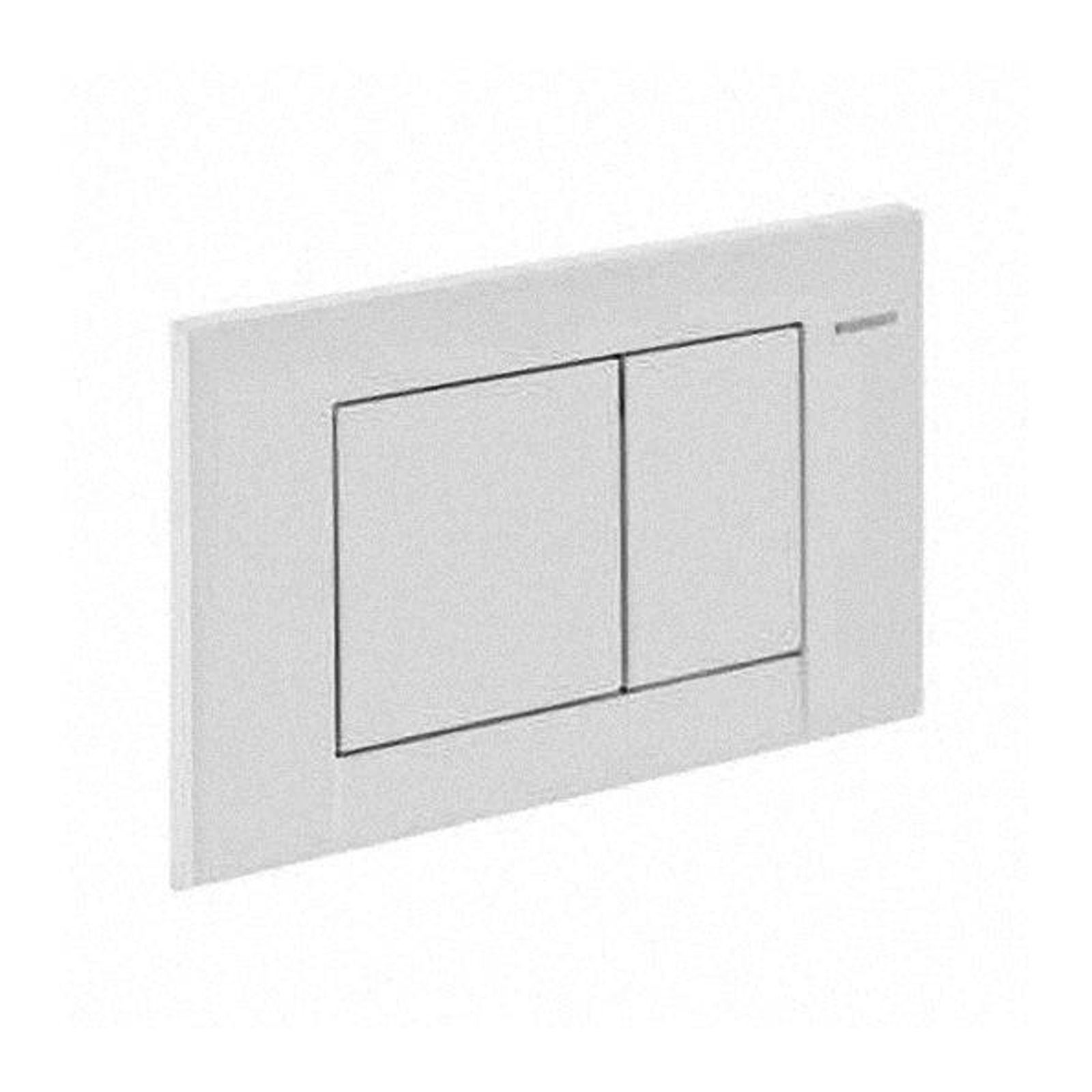 GEBERIT Betätigungsplatte SIGMA30 für 2-Mengen-Spülung, weiss / glanzchrom – Bild 2 von 4