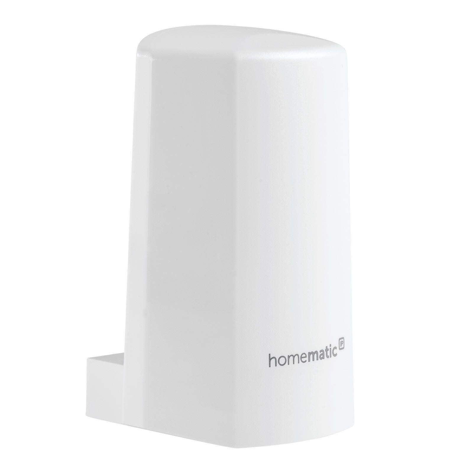 Homematic IP Smart Home Temperatur- und Luftfeuchtigkeitssensor HmIP-STHO - außen, weiß