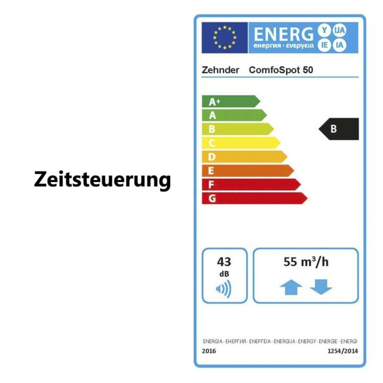 Dezentrales Zehnder Komfort-Lüftungsgerät ComfoSpot 50 ohne Außenwandhaube – Bild 6 von 6