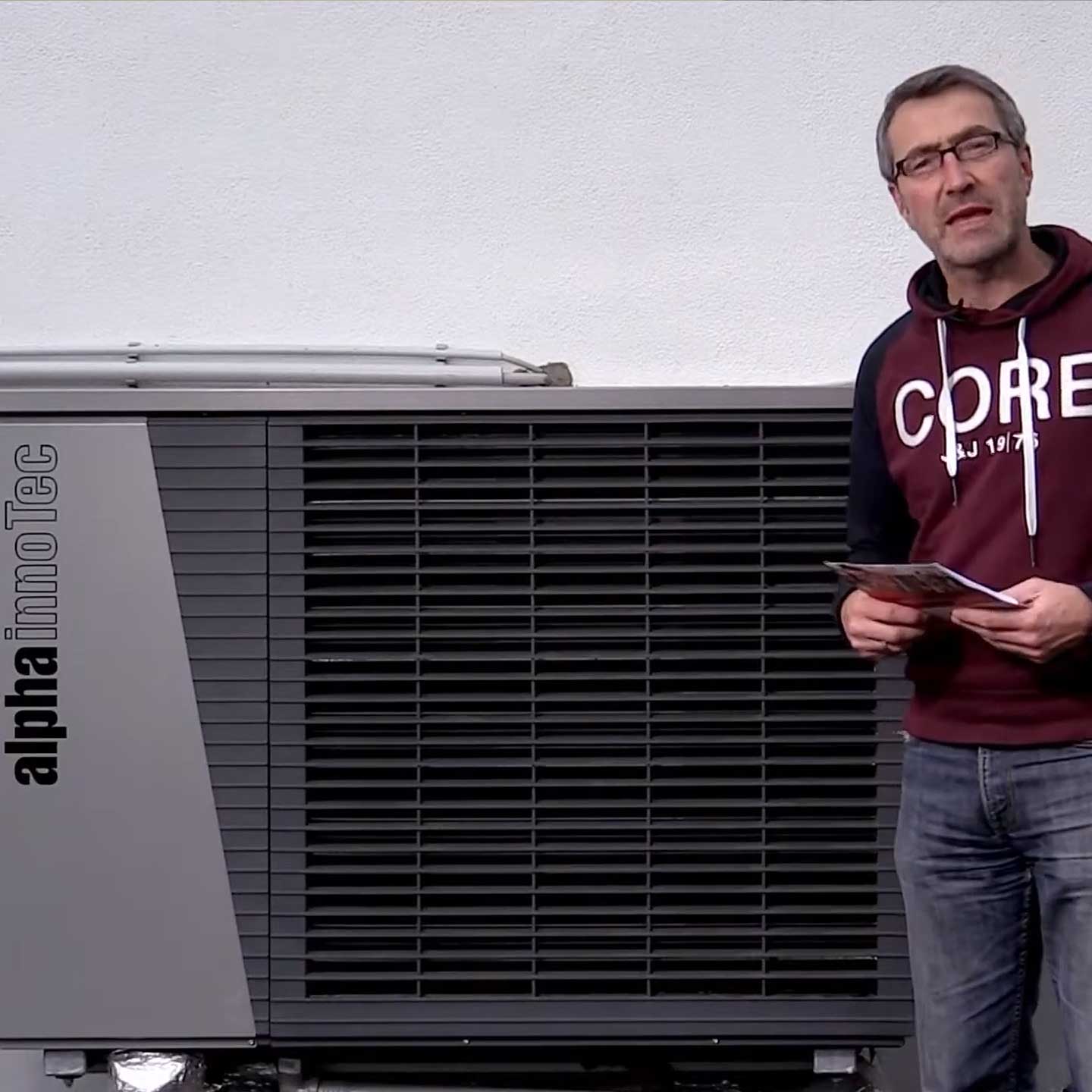 Wärmepumpe der Alira LWD Serie von alpha innotec