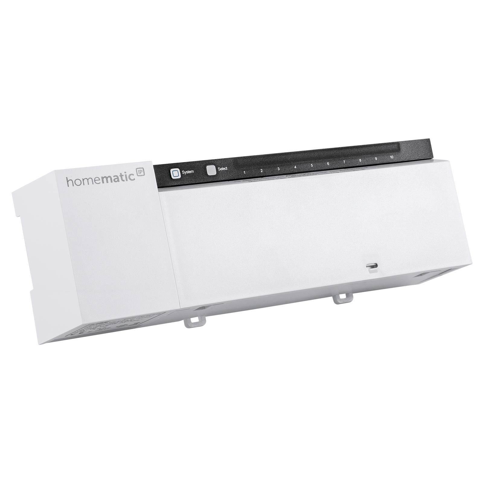 Homematic IP Smart Home Fußbodenheizungsaktor HmIP-FAL230-C10 - 10-fach, 230 V