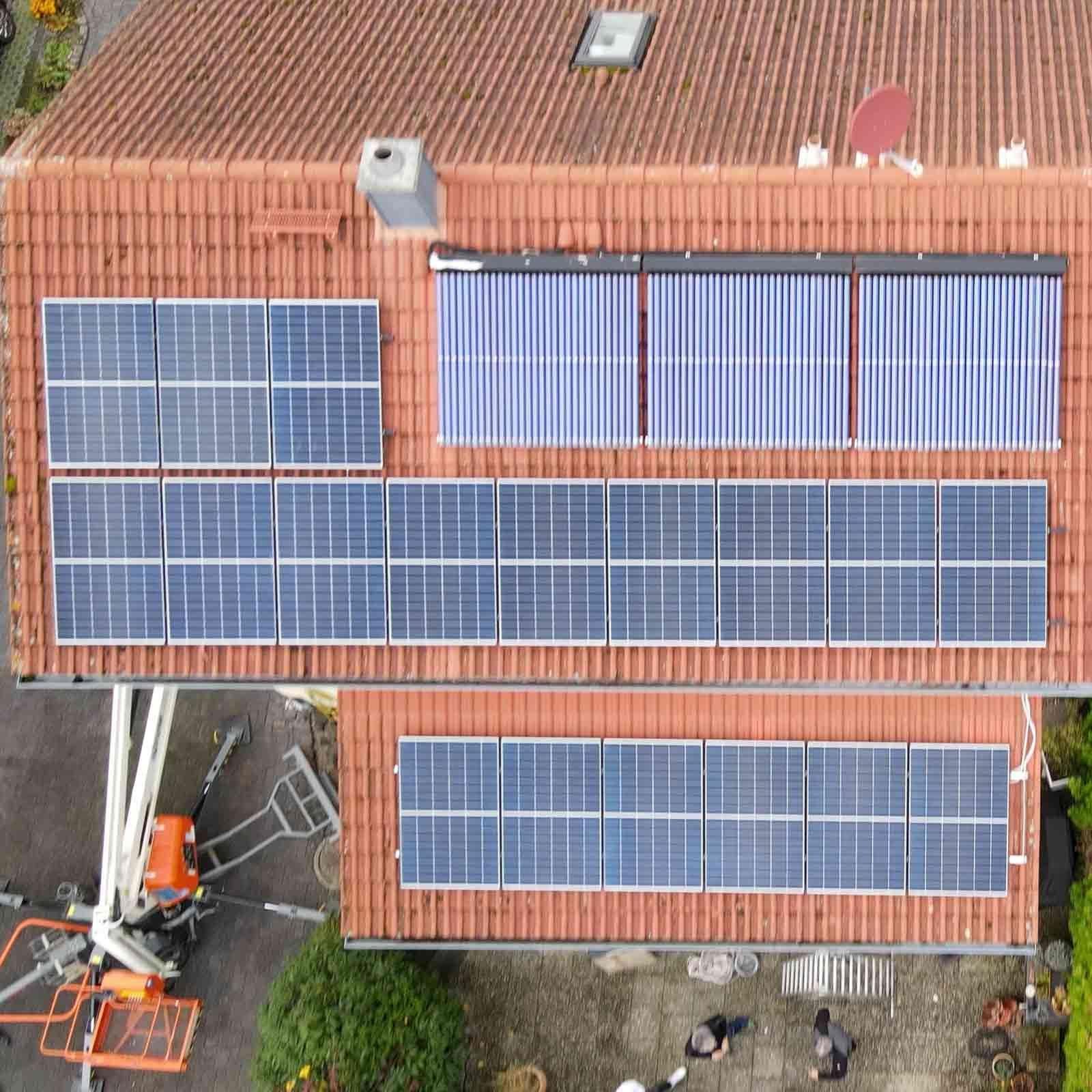 Selfio Schrägdach-Montageset (Pfanne/Ziegel) zur vertikalen Montage (Portrait) von 3 Photovoltaik-Modulen – Bild 14 von 14