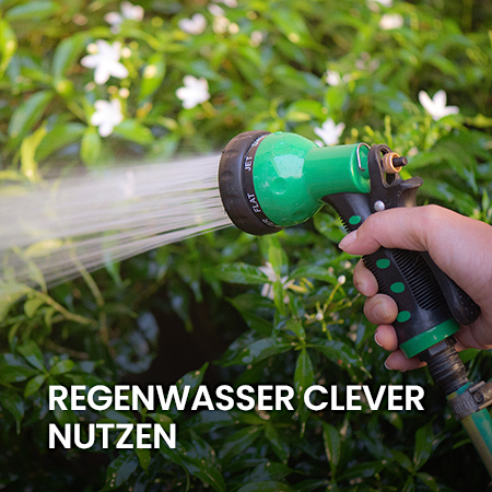 Blumen werden bewässert