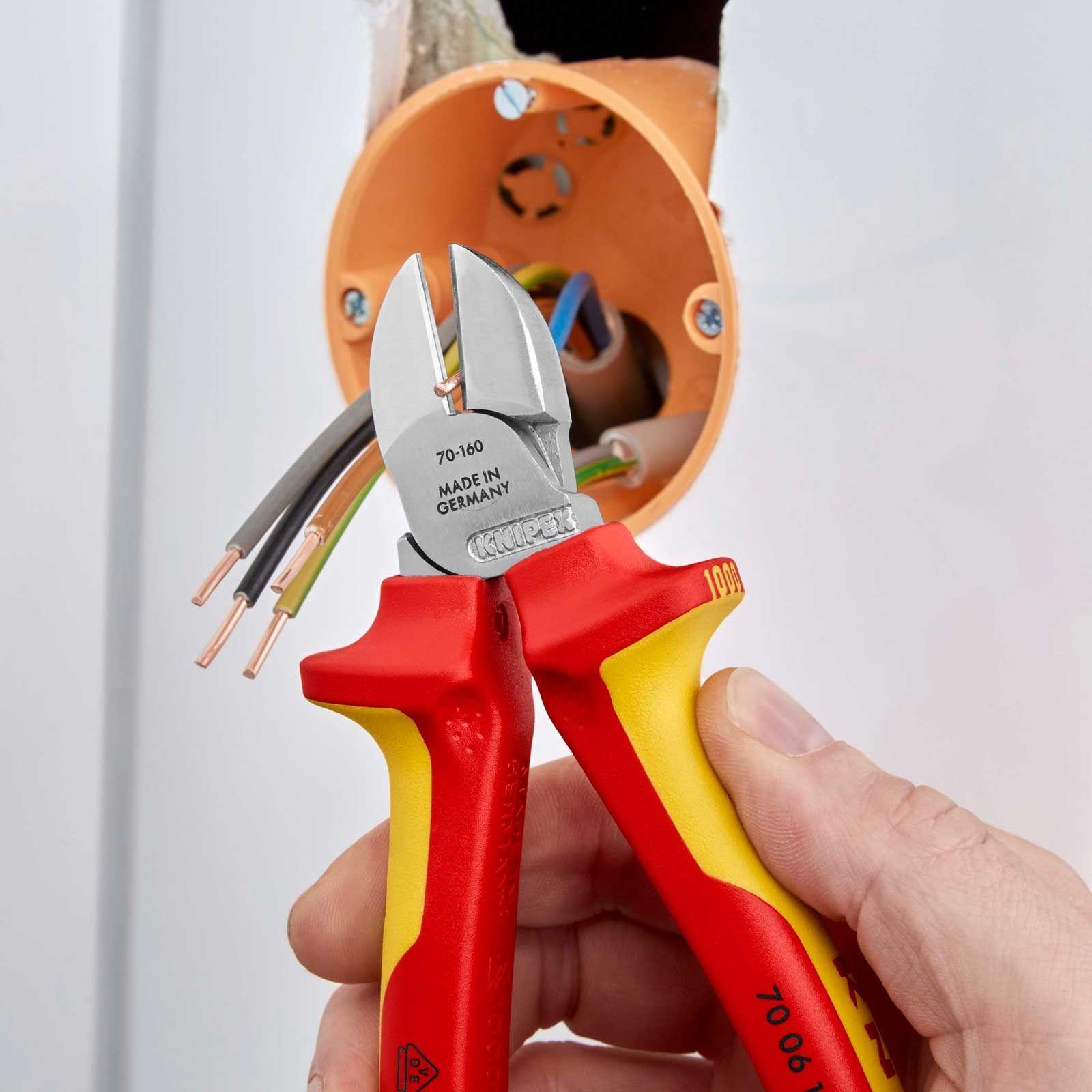 KNIPEX Seitenscheider 160 mm – Bild 9 von 9