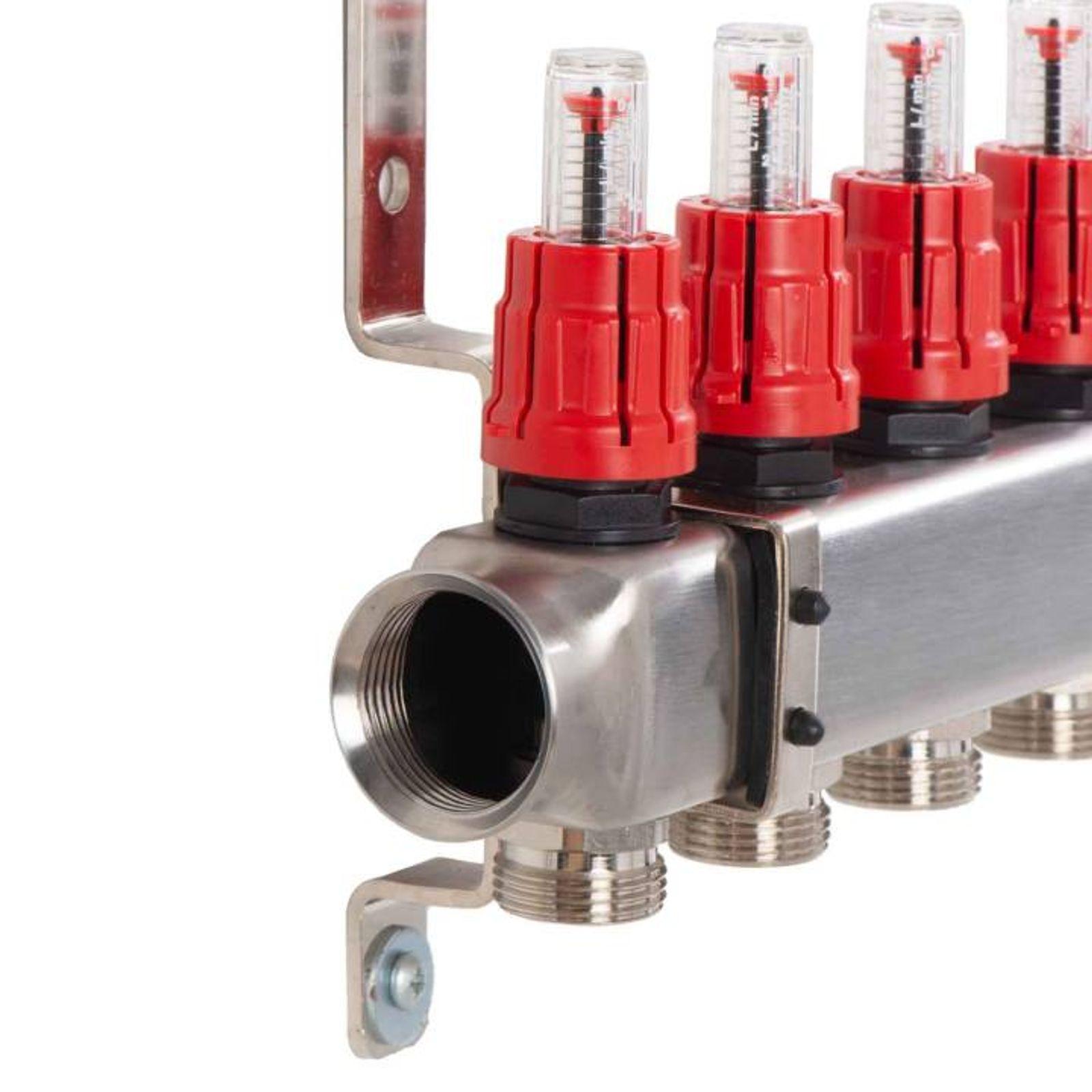 Heizkreisverteiler BASIC für Fußbodenheizung, 3 Heizkreise – Bild 8 von 8