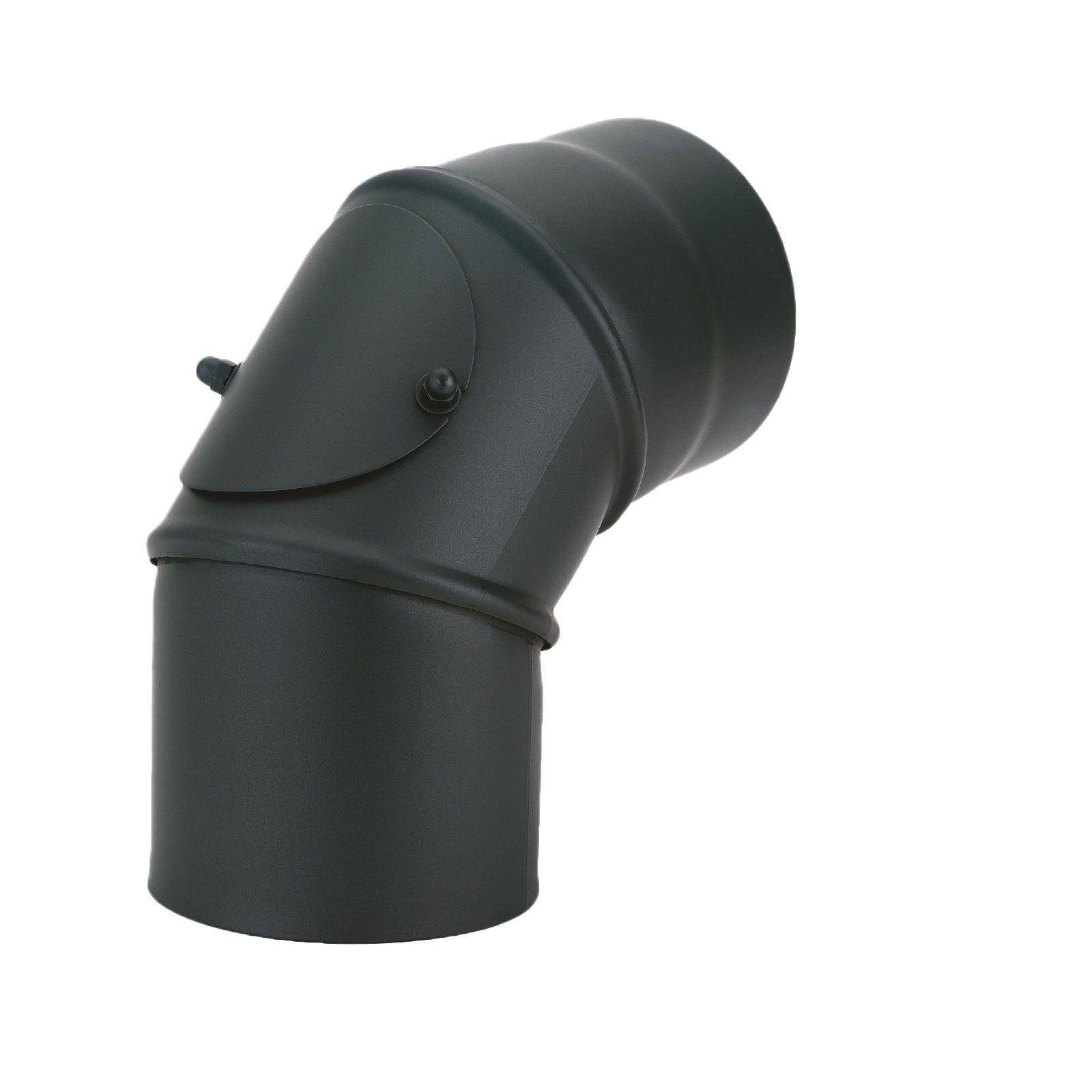 Abgasbogen für Pelletofen Ø 80 90° – Bild 8 von 15
