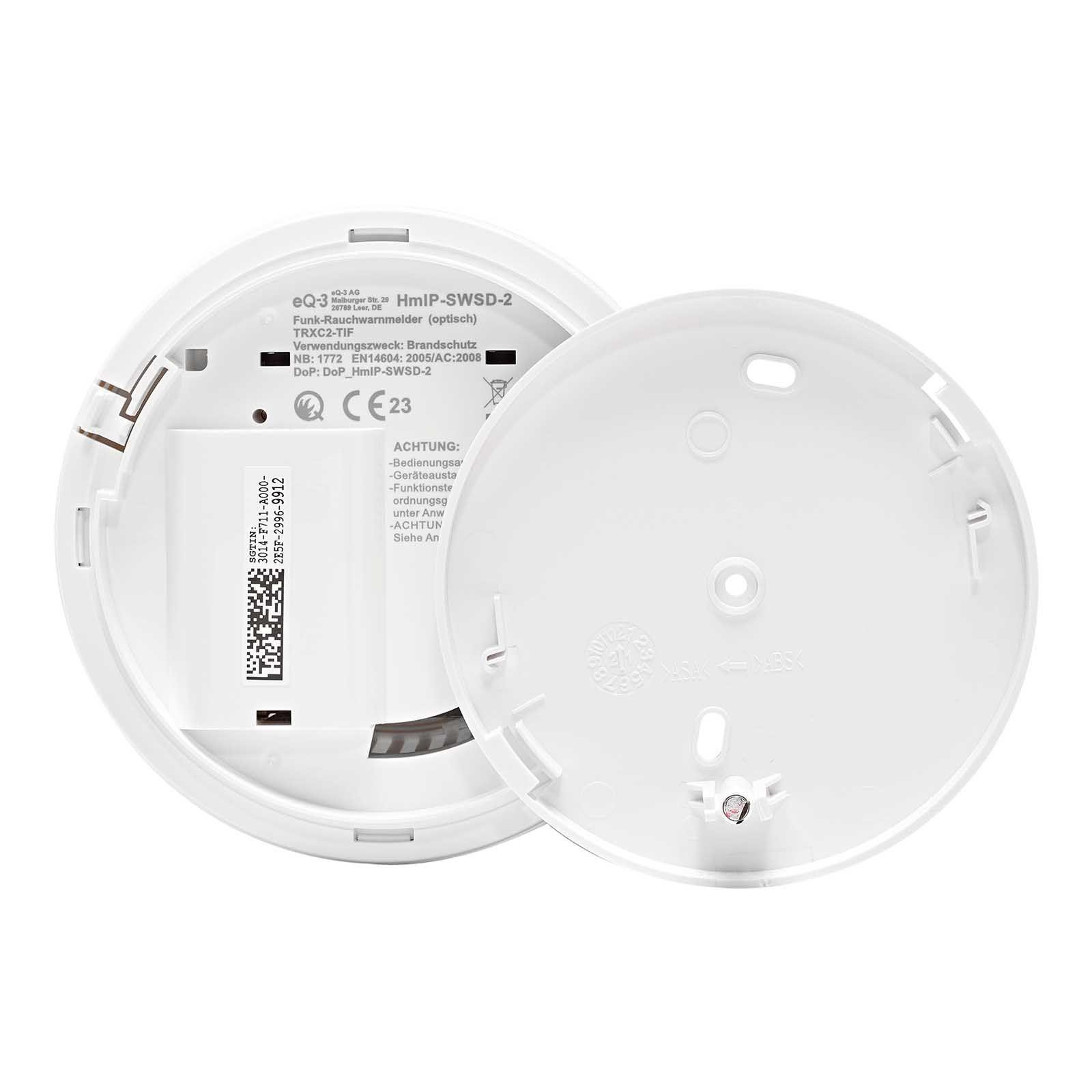 Homematic IP Smart Home Rauchmelder Set 3 Zimmer + Alarm – Bild 8 von 18
