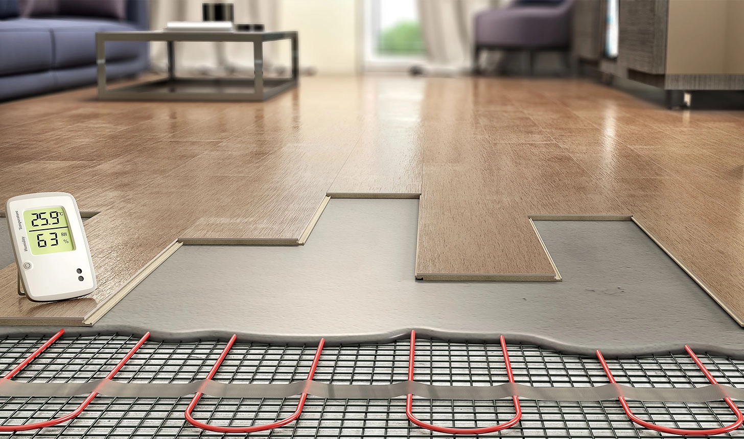 Elektrische Fußbodenbodenheizungen für Neubau, Renovierung und Modernisierung