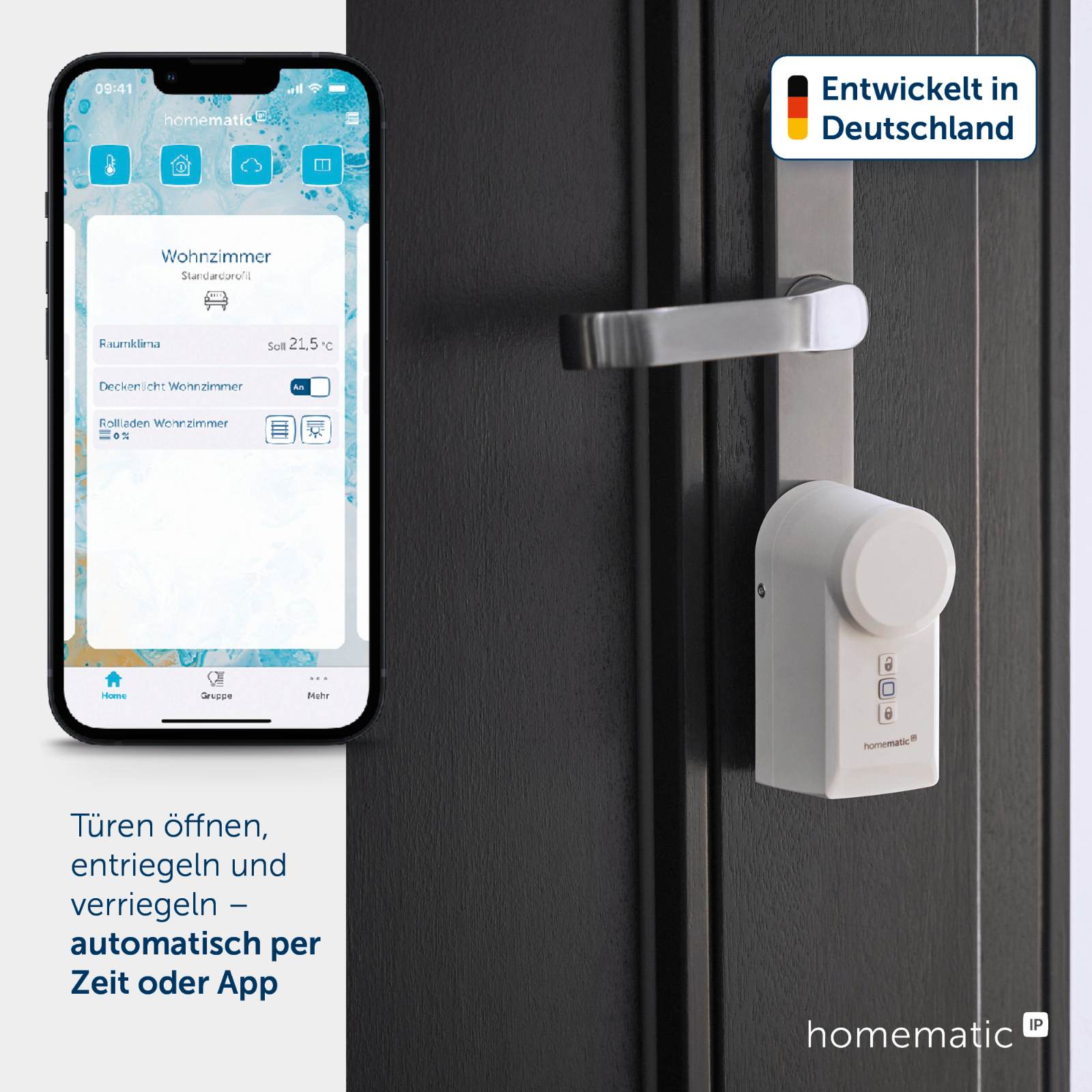 Homematic IP Smart Home Türschlossantrieb HmIP-DLD weiß – Bild 9 von 11