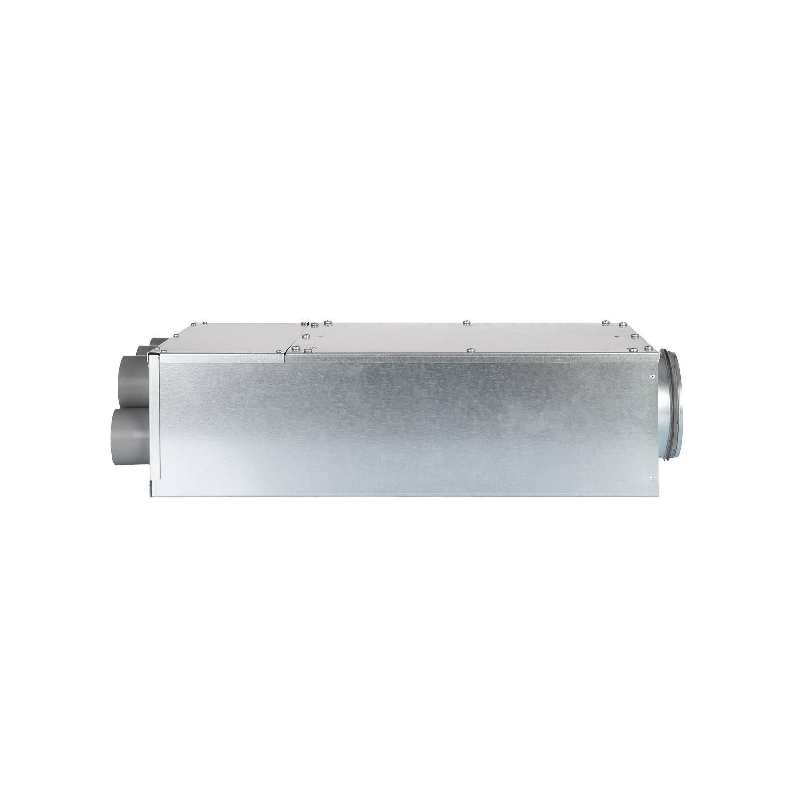 AERIVA Luftverteiler 6x DN75 für Kunststoff-Flexkanal mit Schalldämpfer DN160