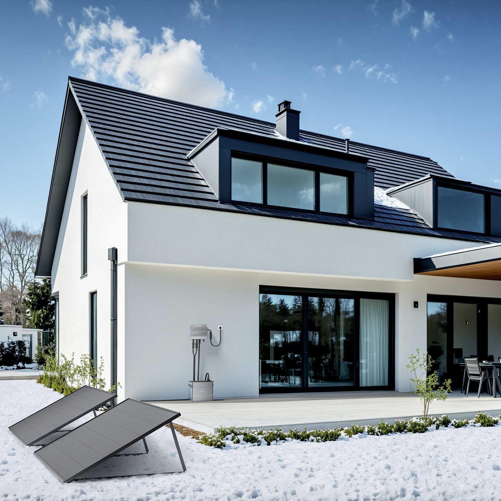 Zendure SolarFlow 800 Hybrid-Mikrowechselrichter 800 W + Zendure AB2000X Batterie 1,92 kWh