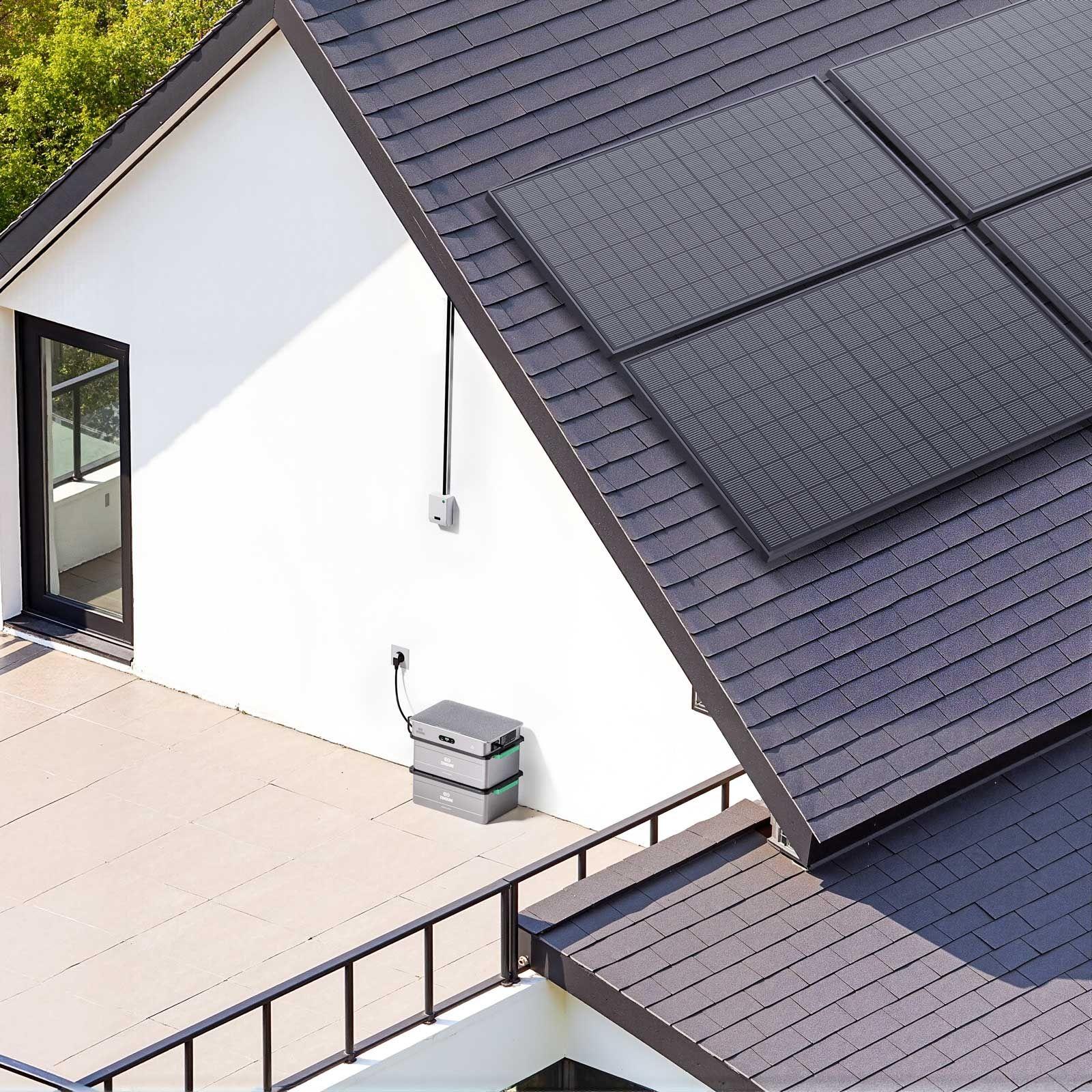 Zendure SolarFlow 2400 AC Mikrowechselrichter + AB3000X Batteriespeicher 2,88 kWh