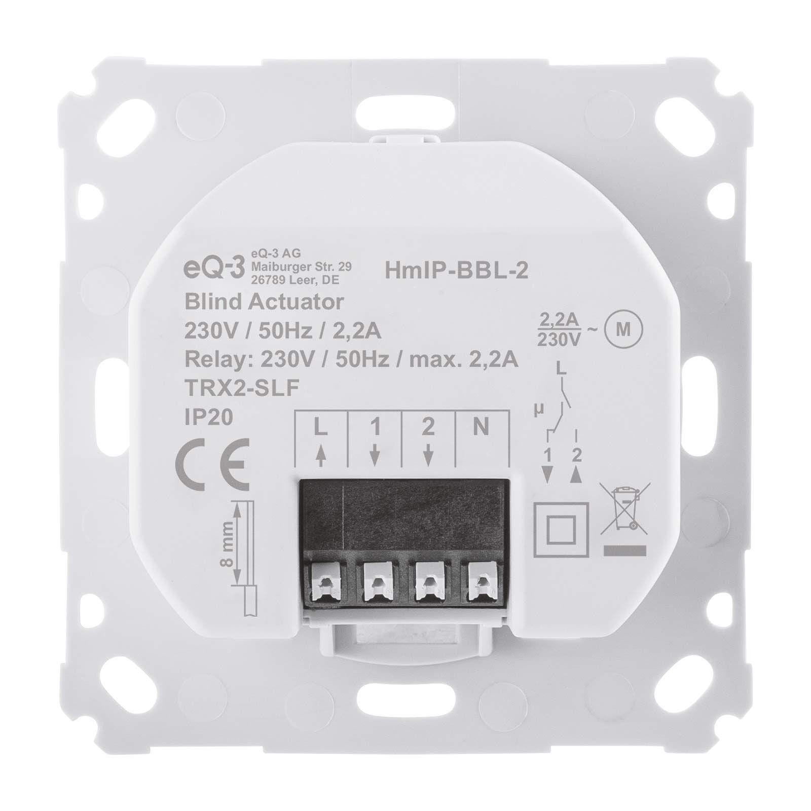 Homematic IP Smart Home Jalousieaktor HmIP-BBL für Markenschalter – Bild 6 von 11