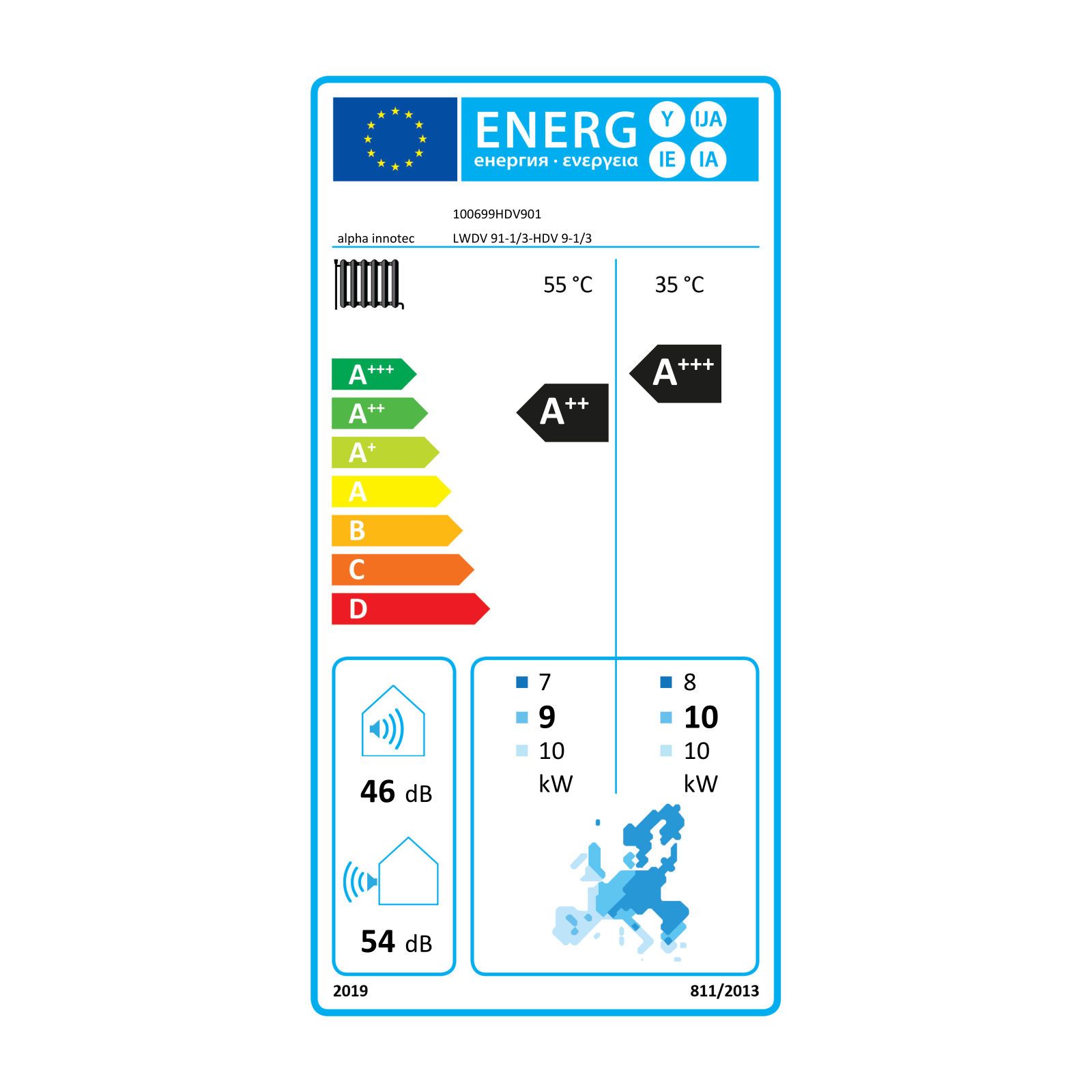ThermCube Basic All-in-One Luft-Wasser Wärmepumpen System Speicheranschlüsse rechts ohne Speicher (nur Fühler) Bodenkonsole