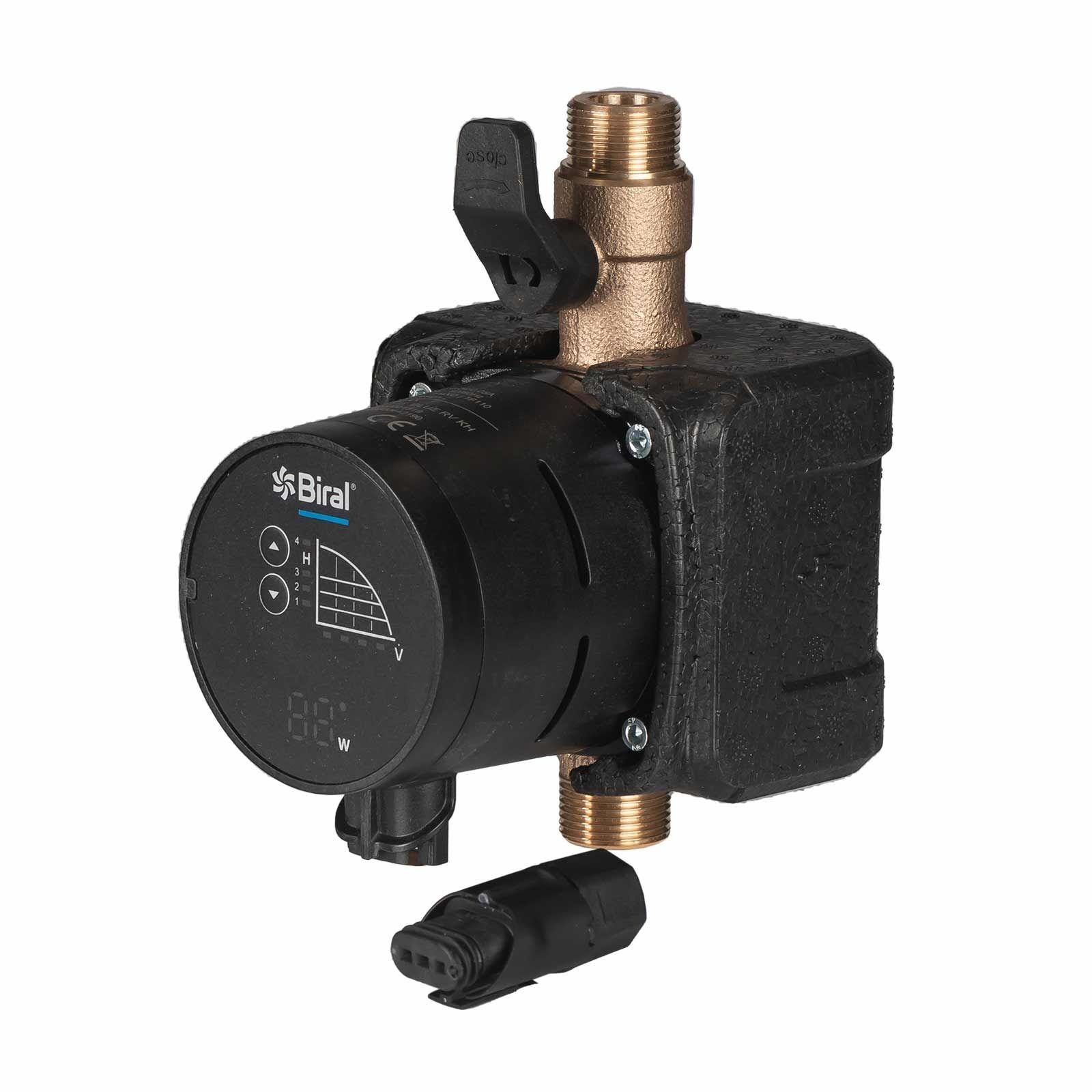 Biral Trinkwasser-Umwälzpumpe CompAX 15-1 175 BLUE RV KH mit Wärmedämmschale – Bild 2 von 3