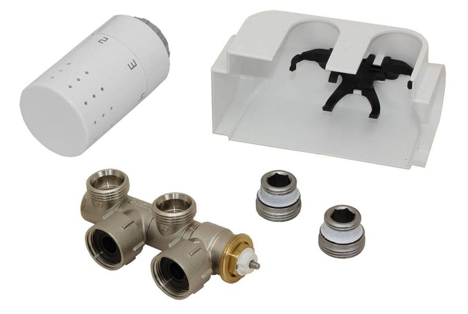 Simplex Design Anschlussarmatur / Multiblock-Set - Anschluss links – Bild 2 von 5