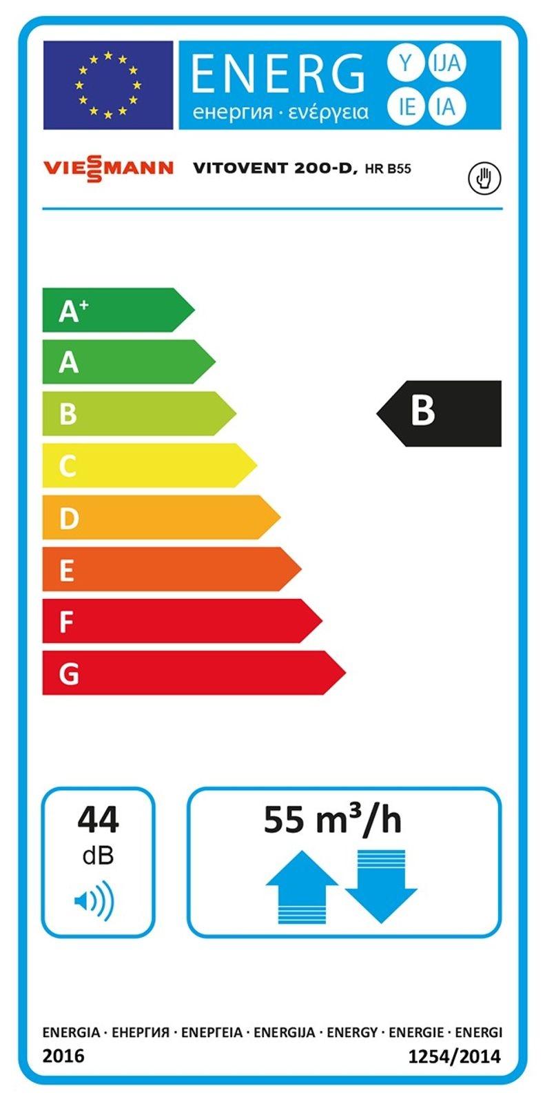 Viessmann Vitovent 200-D dezentrales Lüftungsgerät, Typ HR B55 – Bild 4 von 5