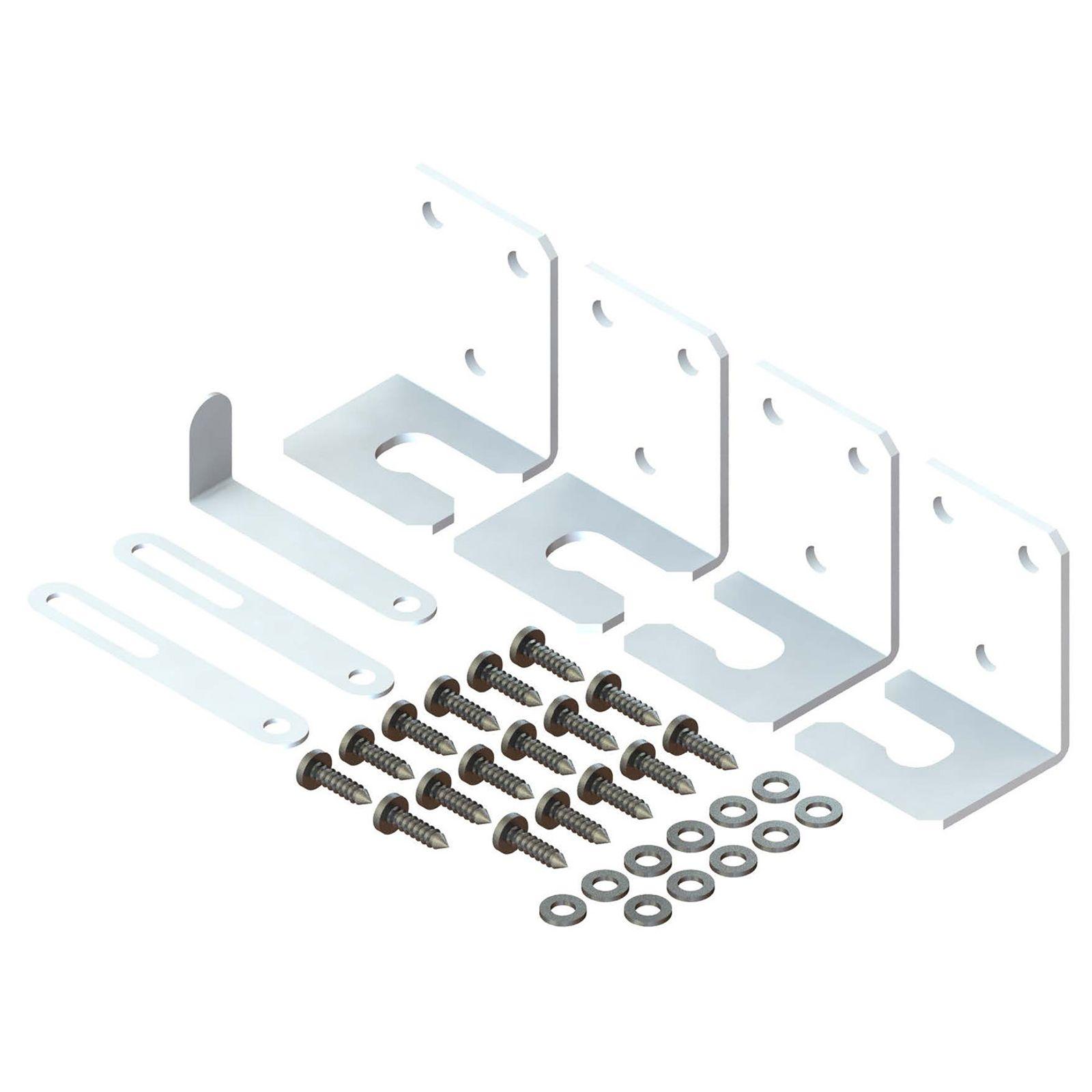 Zehnder ComfoAir Fit 100 Montageset für die Wandaufputz/Deckenmontage