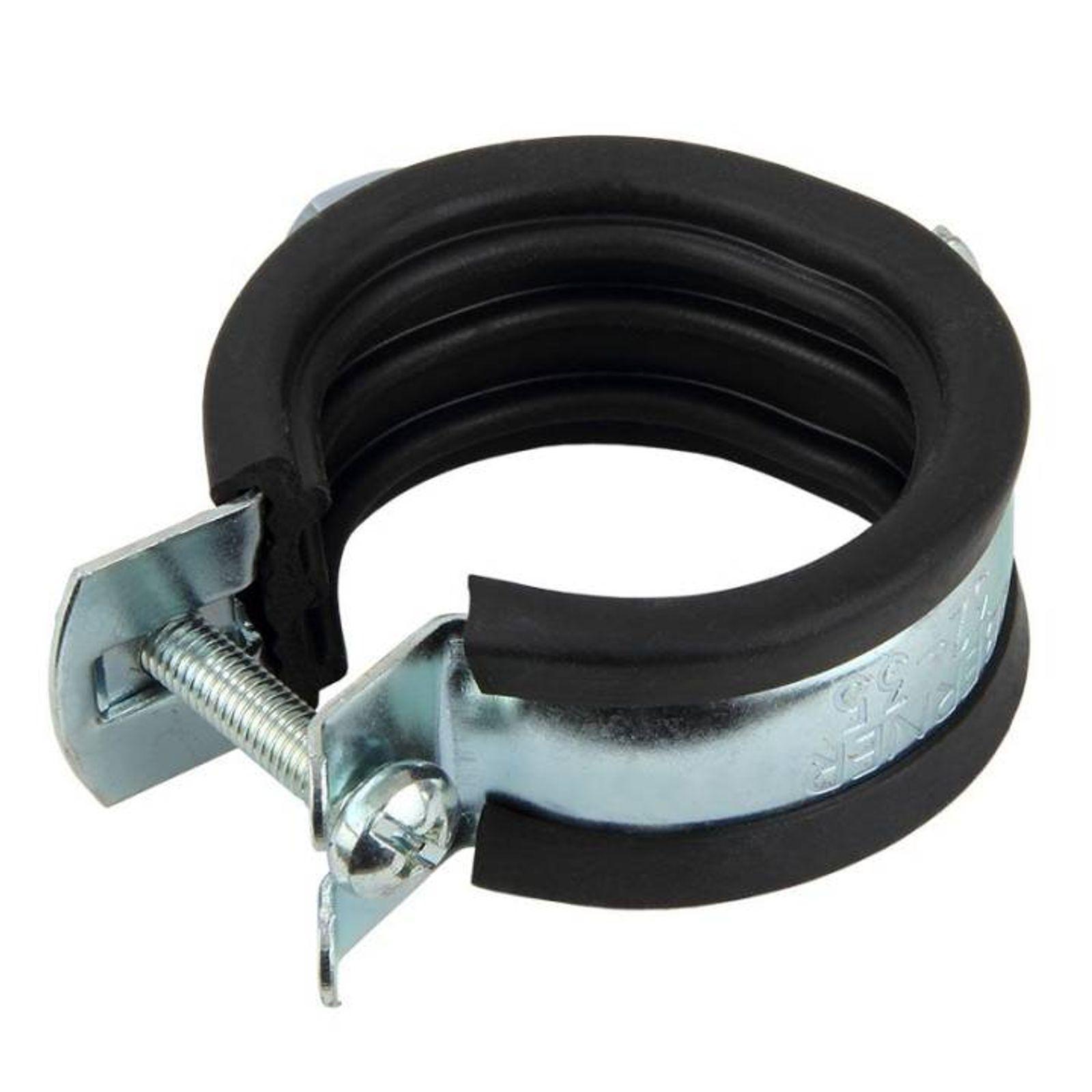Rohrschelle 40 - 43 mm 1 1/4 Zoll M8 1 Stück – Bild 2 von 3