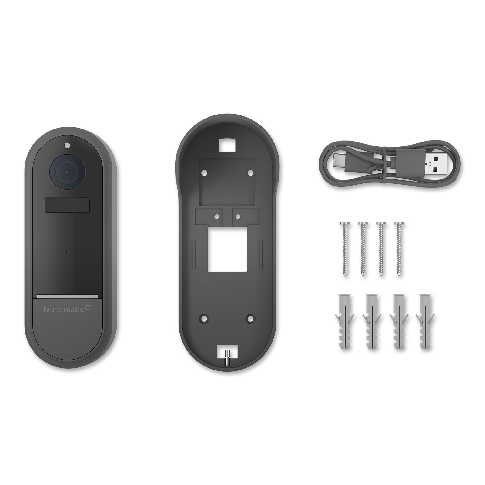 Homematic IP Video-Türklingel HmIP-CODB-A anthrazit – Bild 9 von 13