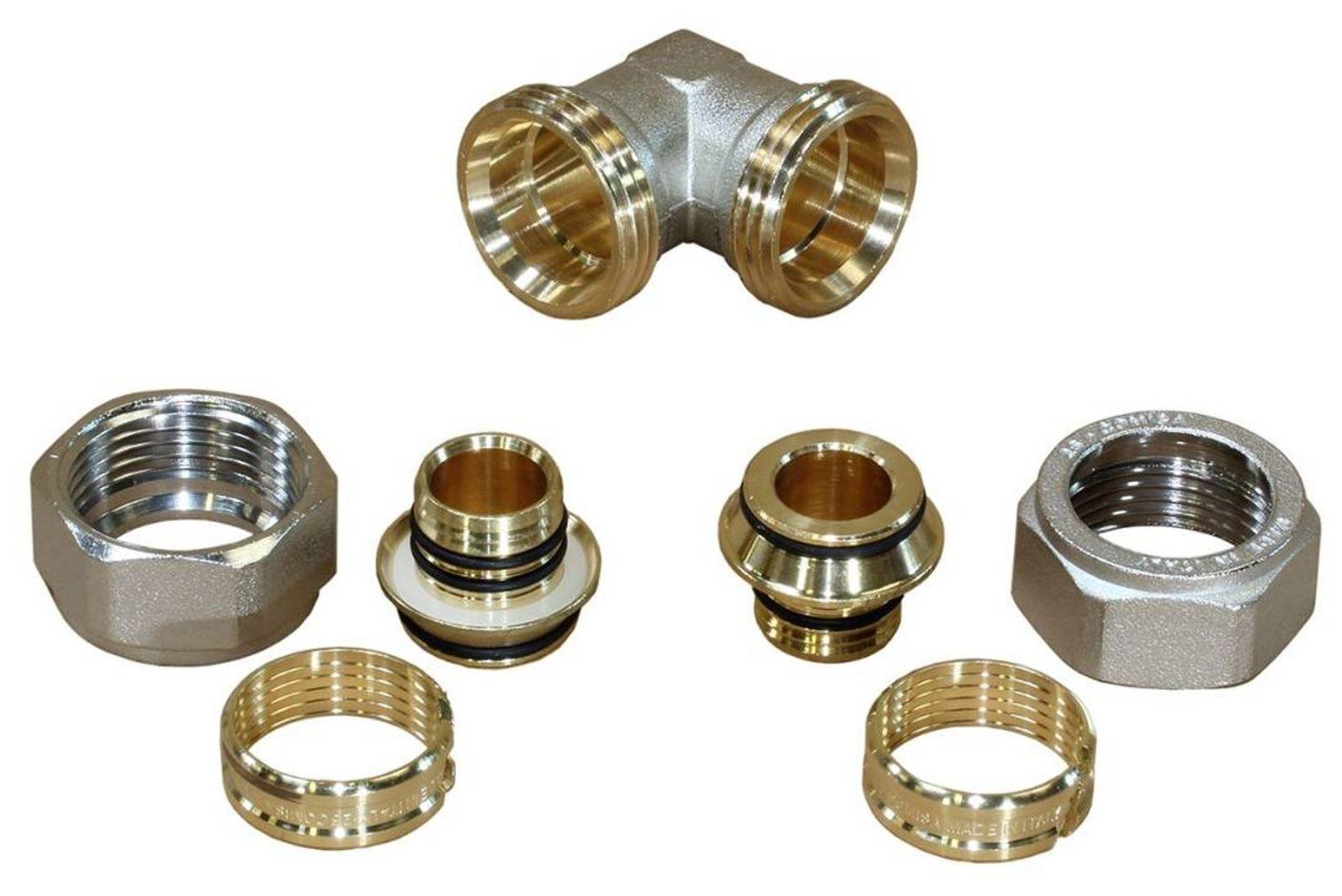 Rohrinstallation Klemmwinkel 26 x 3 mm für Alu-Verbundrohr – Bild 2 von 2
